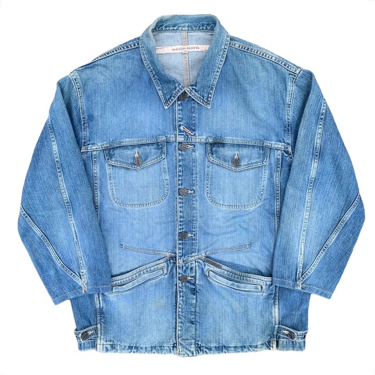 image of Vintage Marithe Francois Girbaud Chore Denim Jacket in Blue Jean, Men's (Size XL)