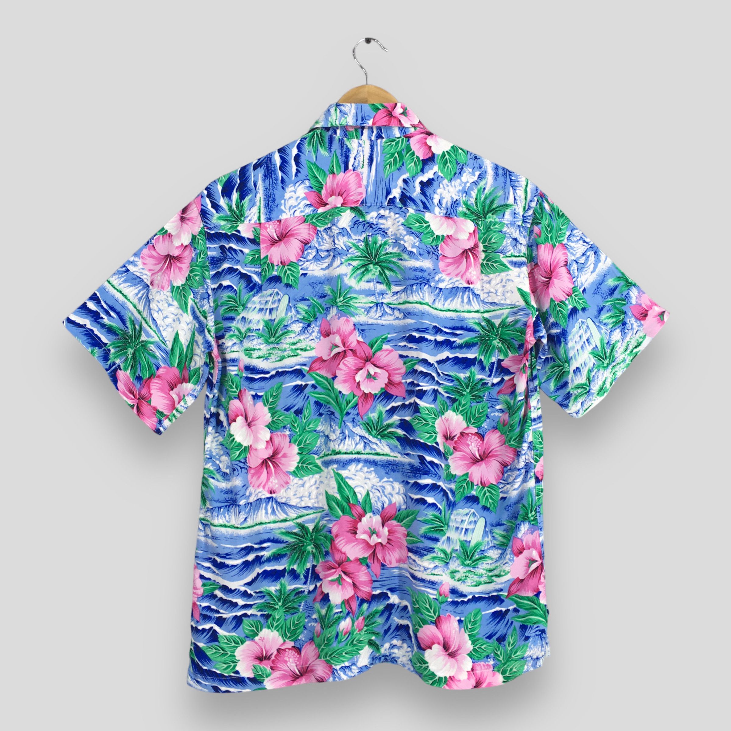 Japanese Brand Japanese Jungle Storm Hawaii Hibiscus Floral Shirt Medium Size US M / EU 48-50 / 2 - 7 Thumbnail