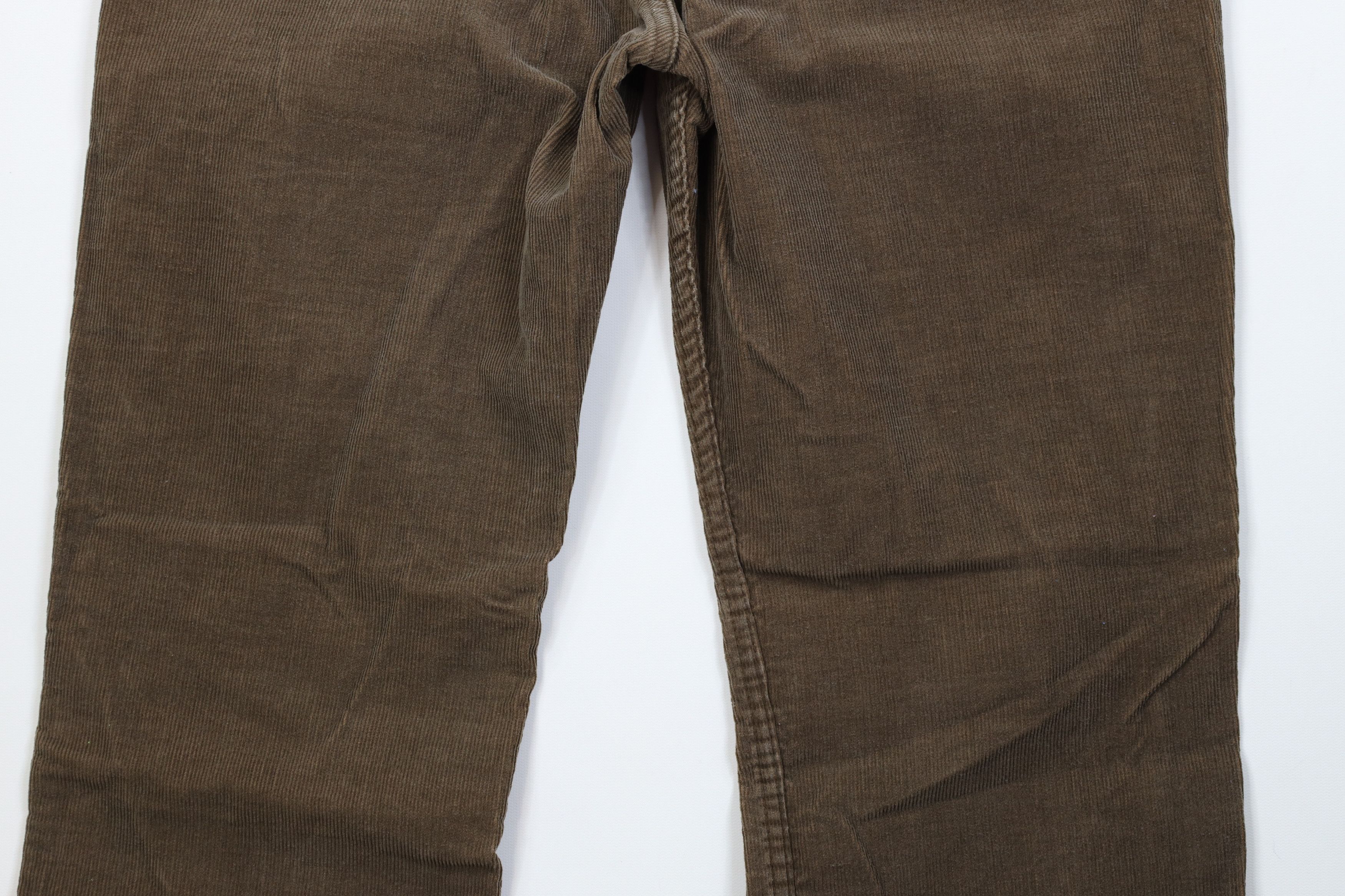 Vintage Vintage 70s Streetwear Wide Leg Corduroy Pants Brown USA Size US 36 / EU 52 - 12 Thumbnail