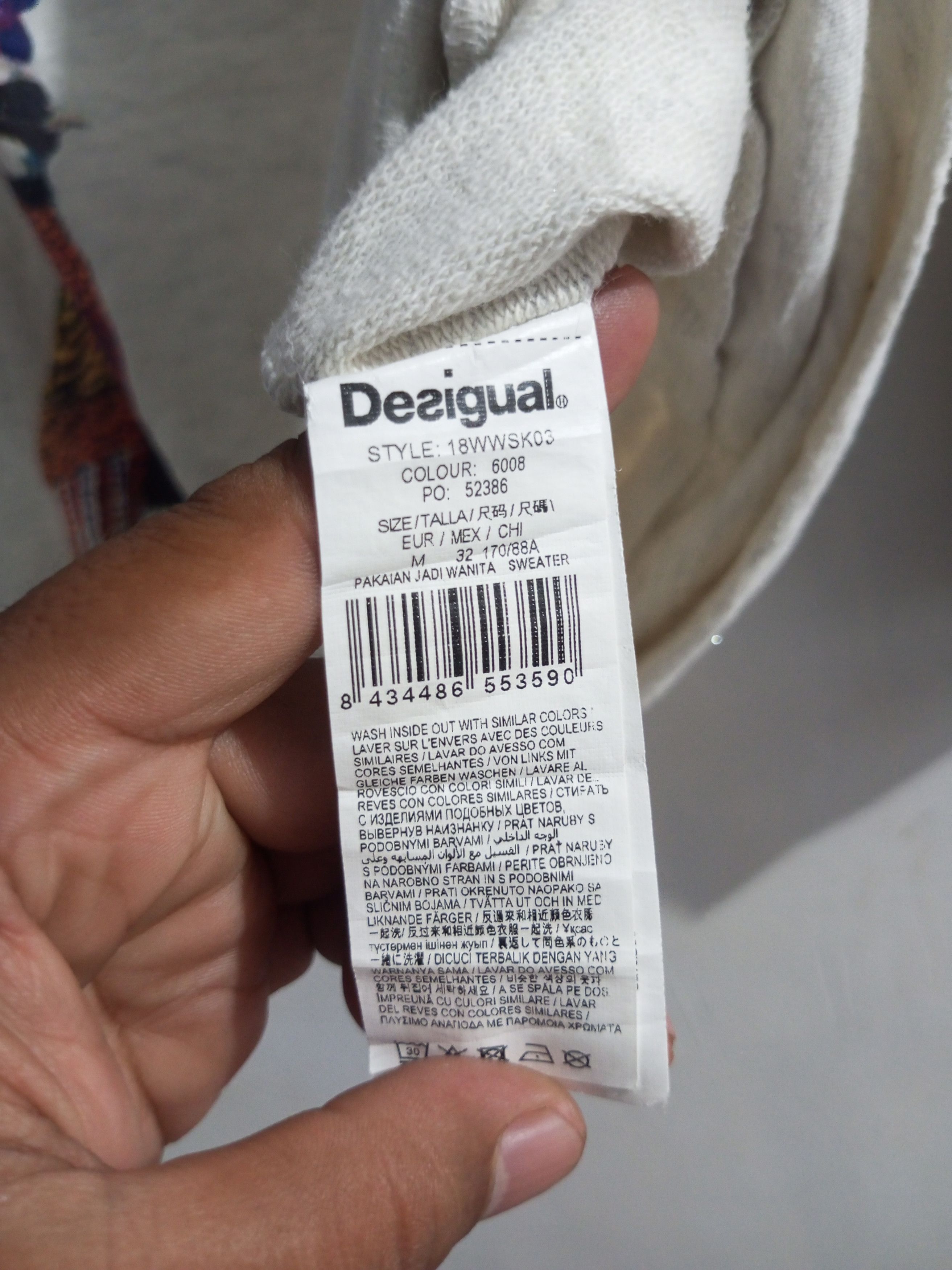 Desigual Vintage desigual Poultry glitter hoodie Size M / US 6-8 / IT 42-44 - 10 Thumbnail