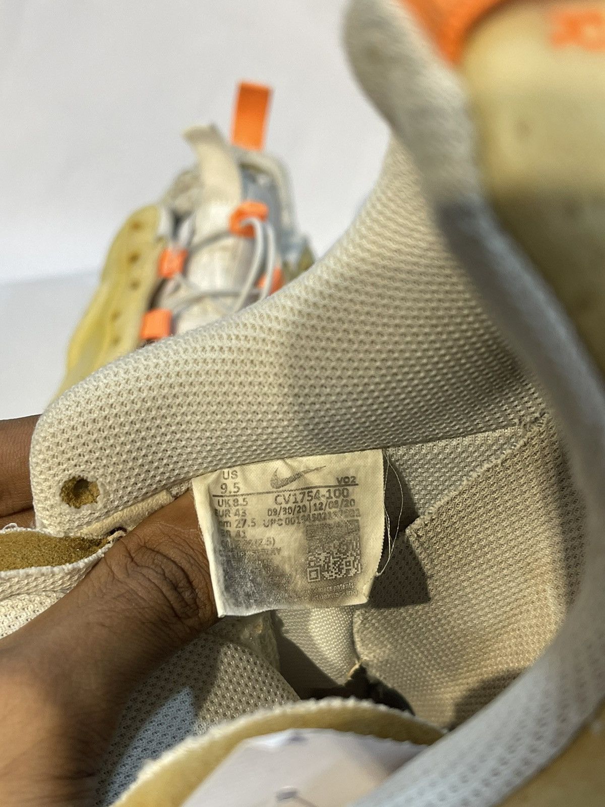 Nike × Sneakersnstuff Nike Air Force 1 Low Experimental cream Size US 8.5 / EU 41-42 - 12 Thumbnail