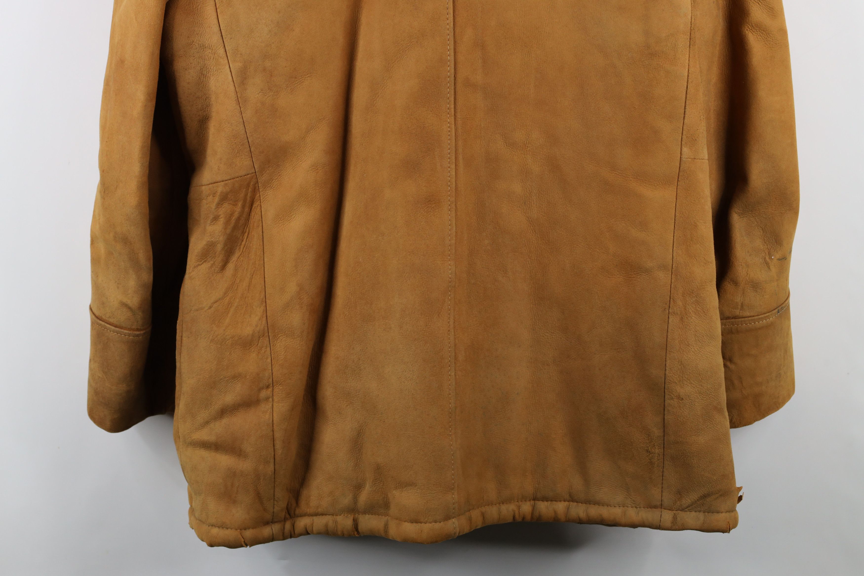 Vintage Vintage 60s Streetwear Leather Shearling Marlboro Man Jacket Size US L / EU 52-54 / 3 - 16 Thumbnail