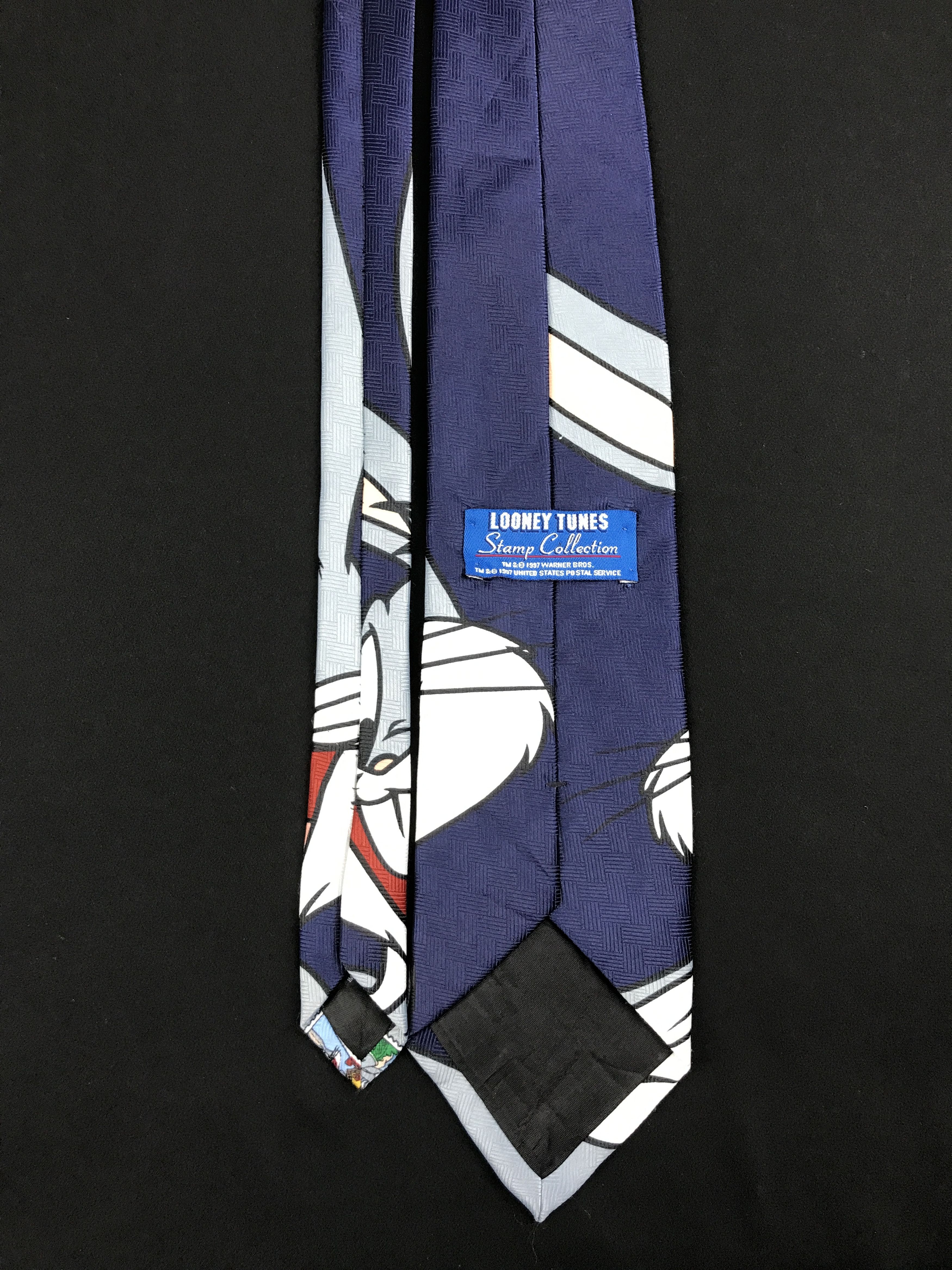 Designer × Vintage Vintage Looney Tunes 100% Polyester Necktie Size ONE SIZE - 4 Thumbnail