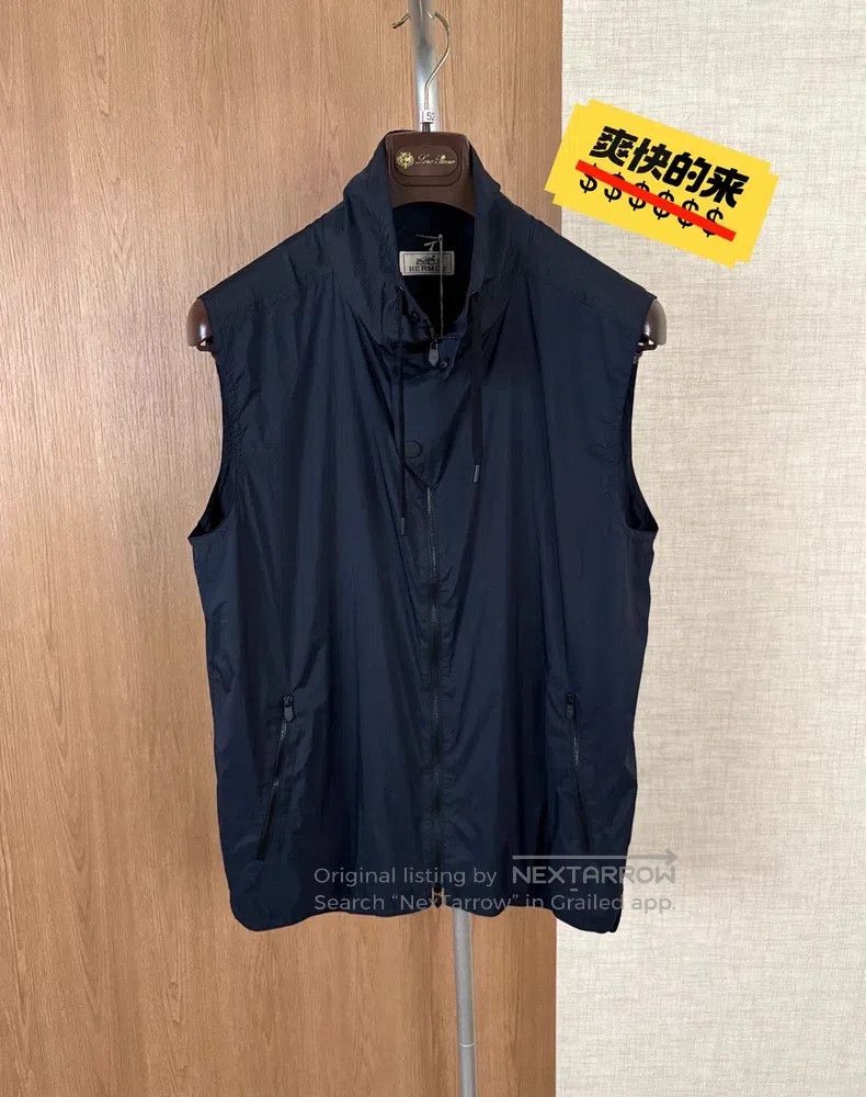 Hermes Hermes Men's tech fabric vest Size US M / EU 48-50 / 2 - 1 Thumbnail