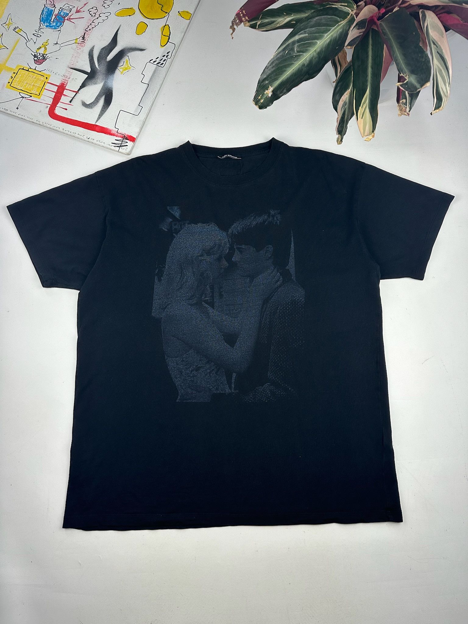 Raf Simons Heroes Losers blue velvet