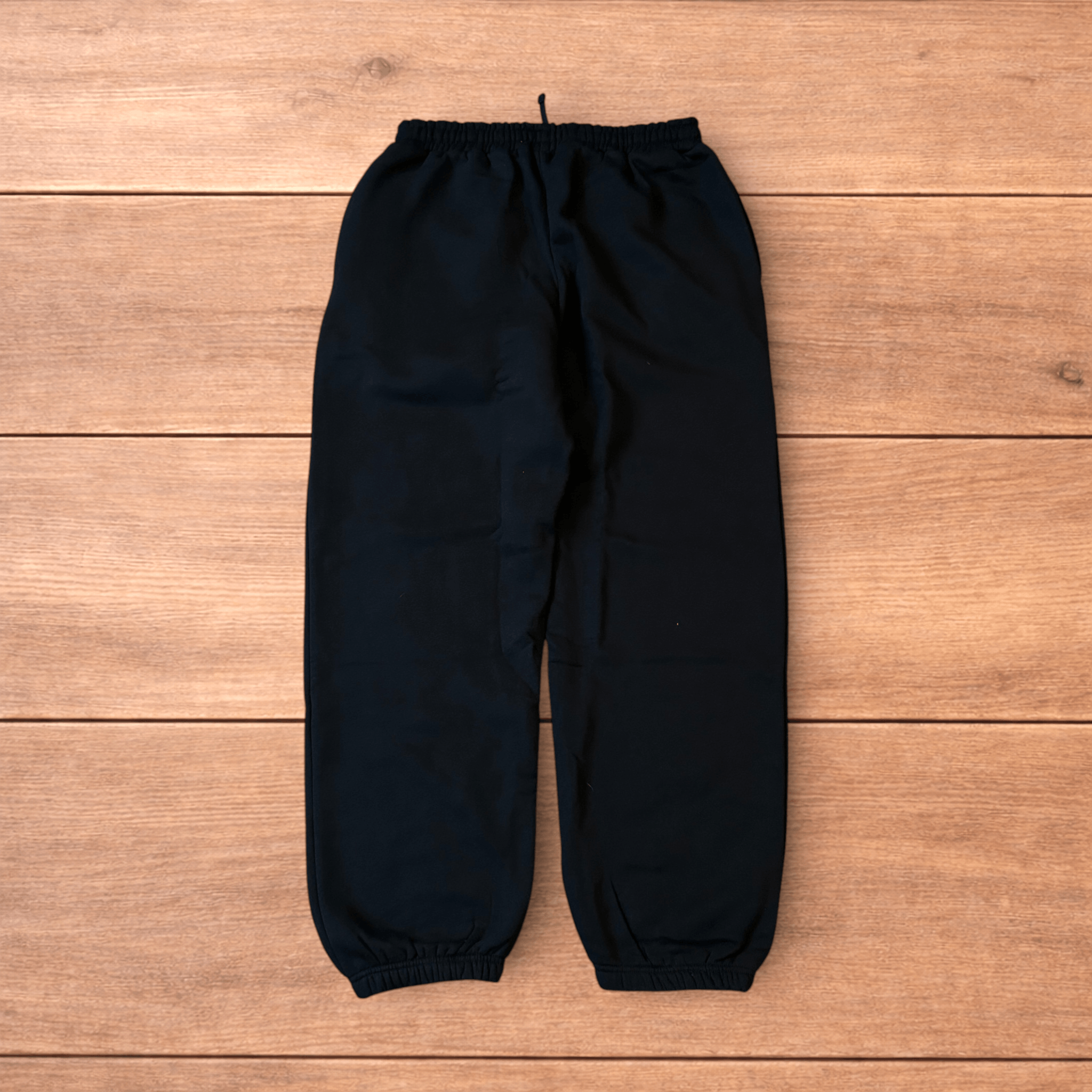 Japanese Brand Baggy wide leg Korean joggers in black. Size US 36 / EU 52 - 2 Thumbnail