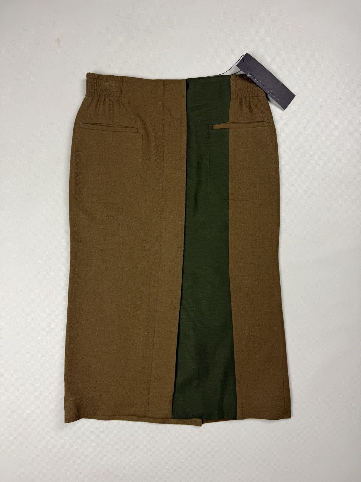 Haider Ackermann BNWT! Haider Ackermann Ladies Wool Pencil Midi Skirt Size 27" / US 4 / IT 40 - 1 Thumbnail