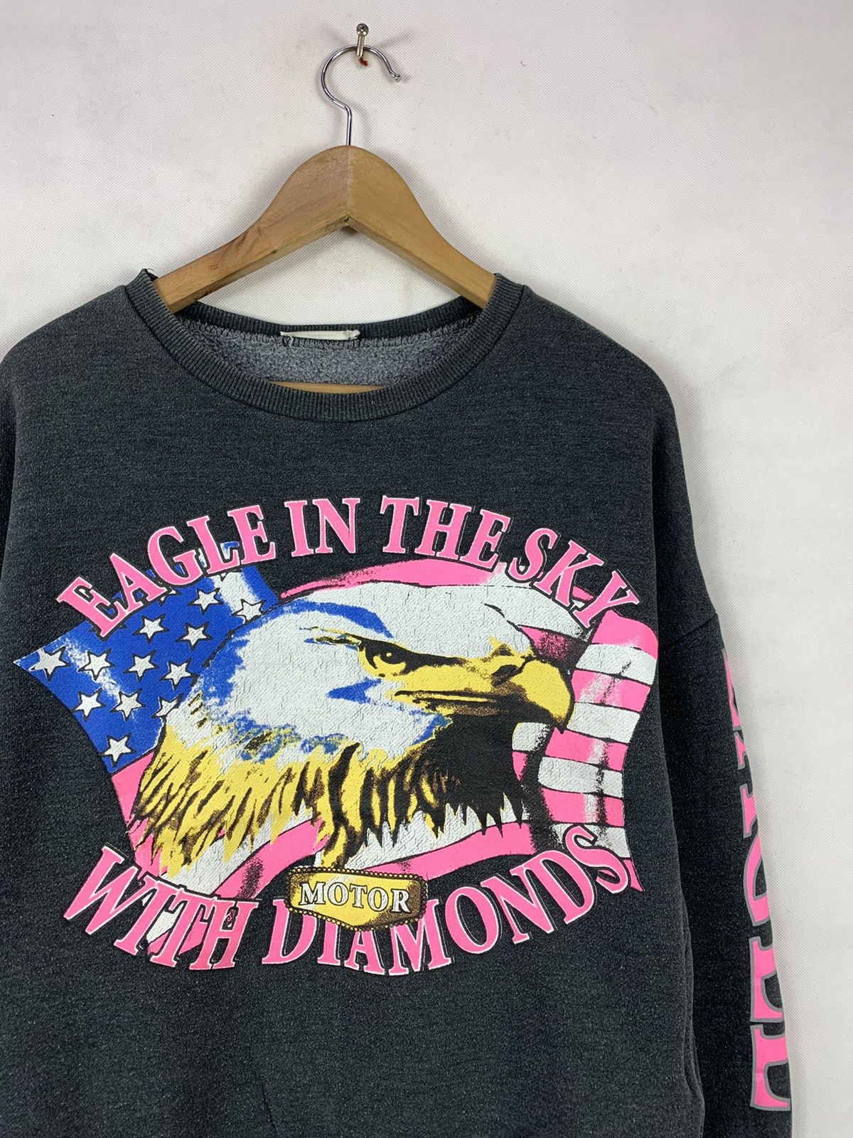 Vintage Steals! Eagles Harley Davidson Lookalike Sweatshirt Size US M / EU 48-50 / 2 - 2 Thumbnail