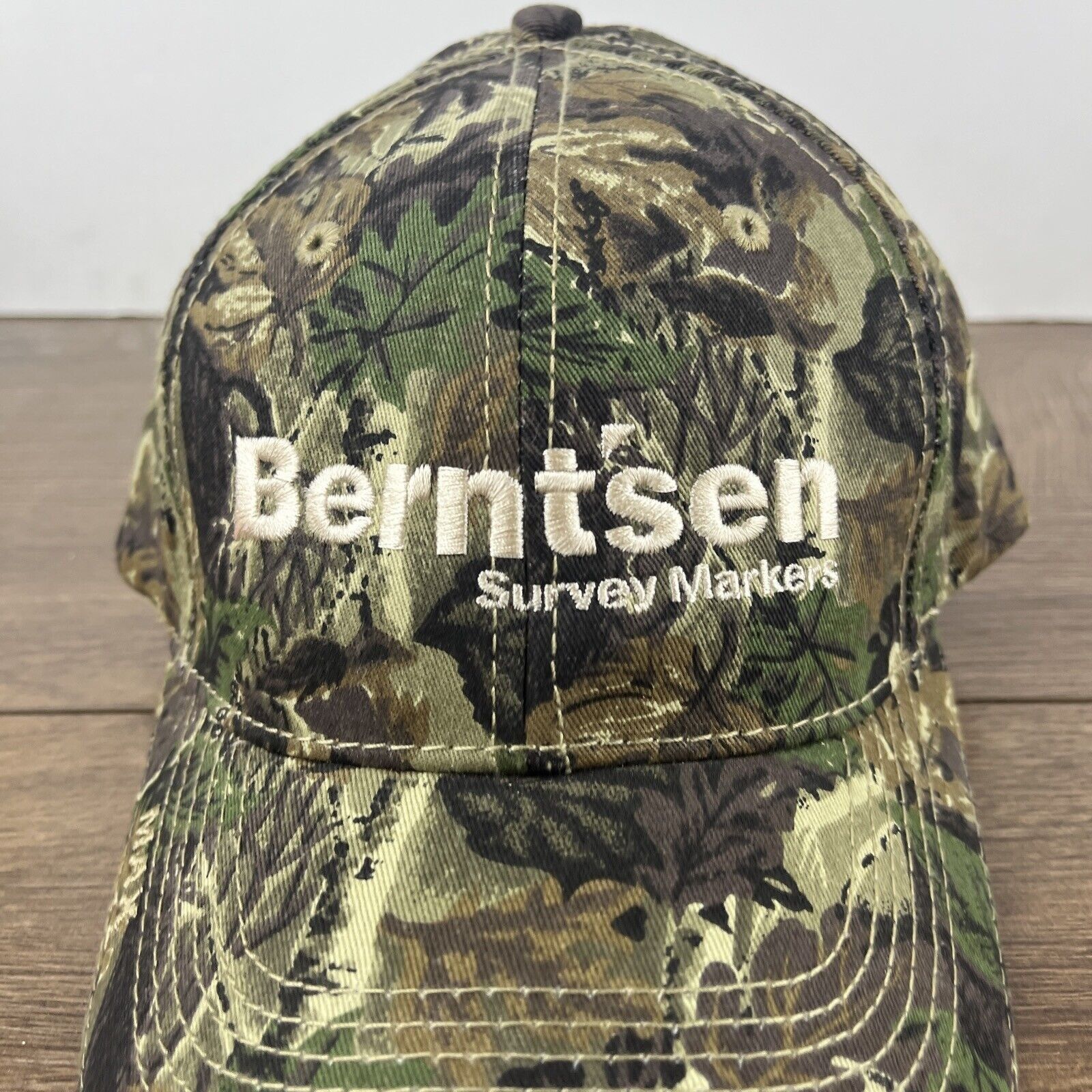 Other Berntsen Hat Survey Camo Green Hat Adjustable Adult Size Hat Size ONE SIZE - 6 Thumbnail