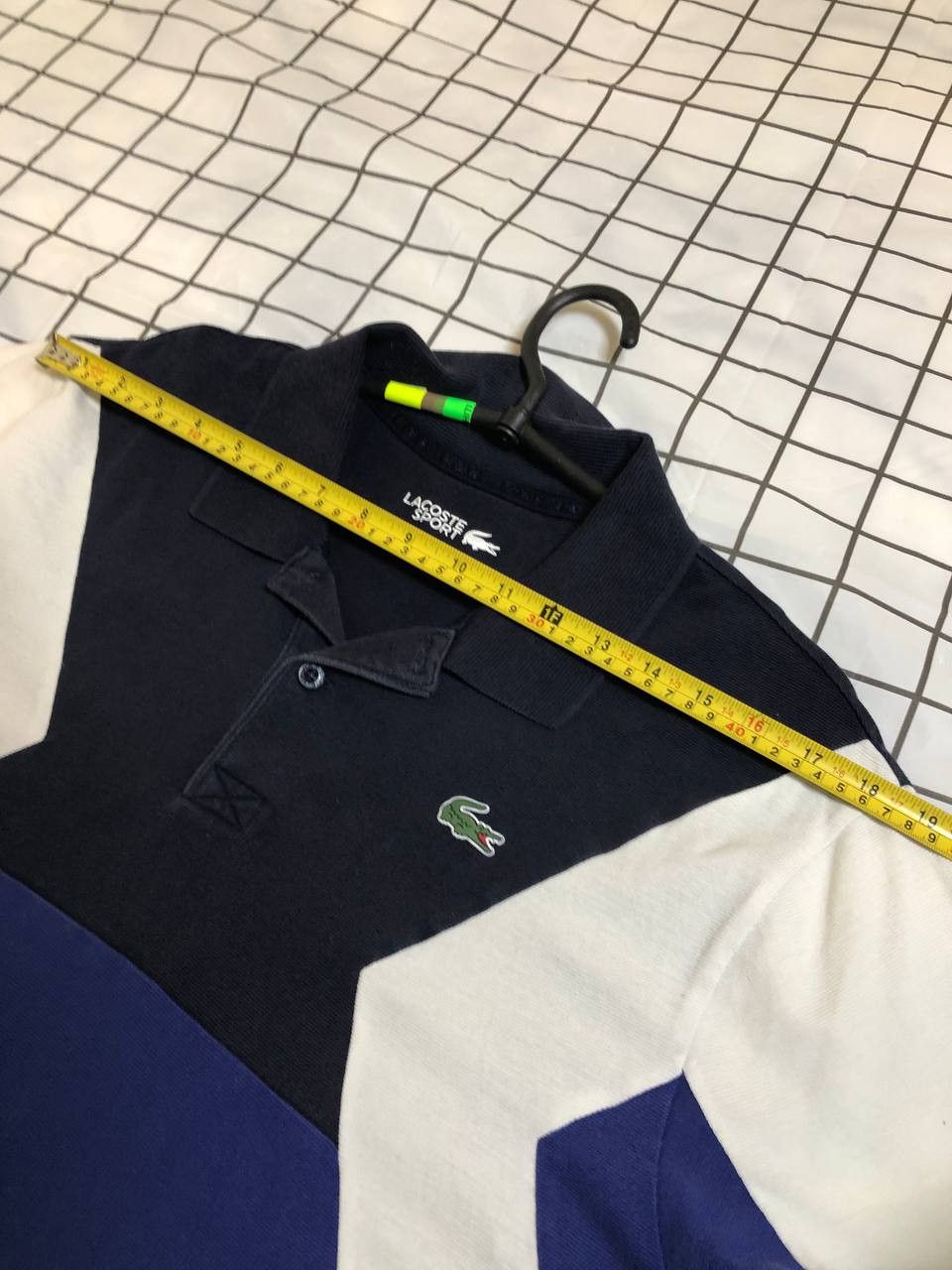 Lacoste Lacoste Ribbed Collar Short Sleeve Polo Shirt Size US XXL / EU 58 / 5 - 9 Thumbnail