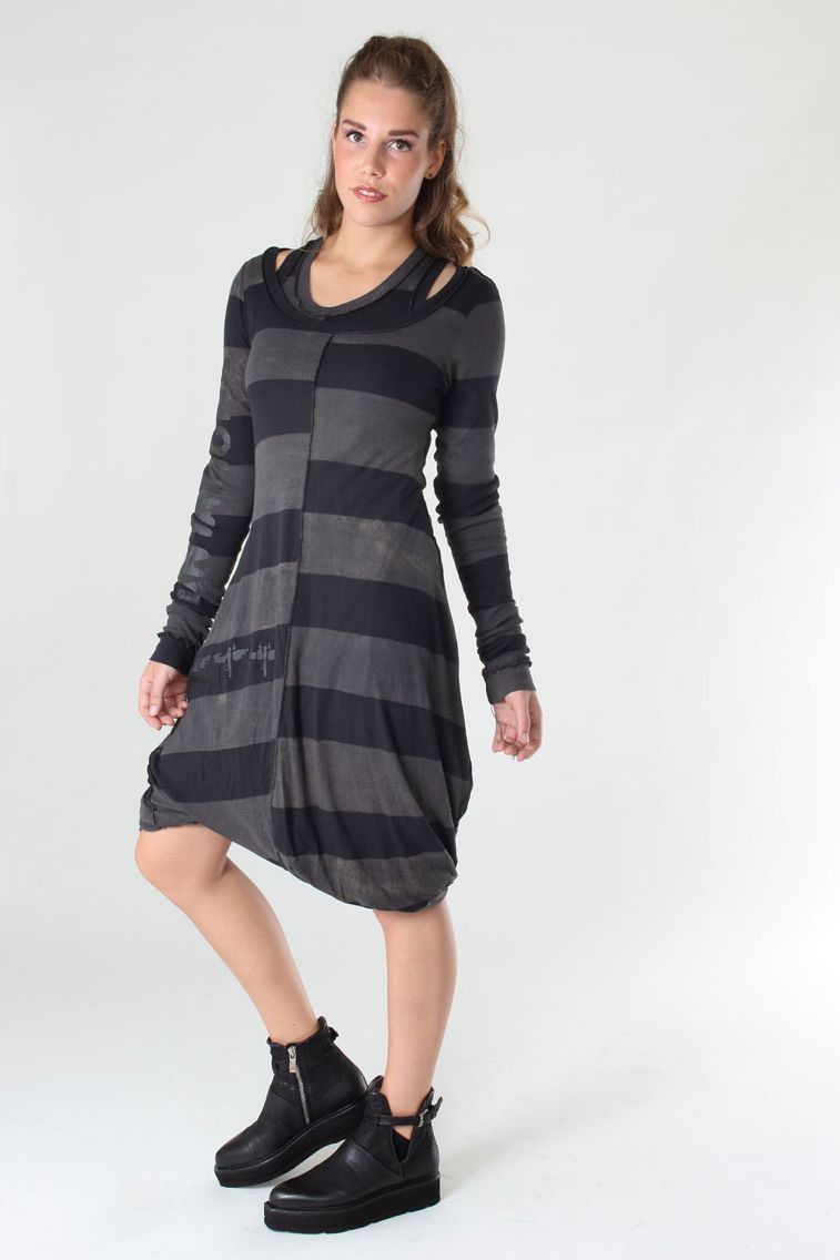 Rundholz Plantanions Double Layered Jersey Dress S