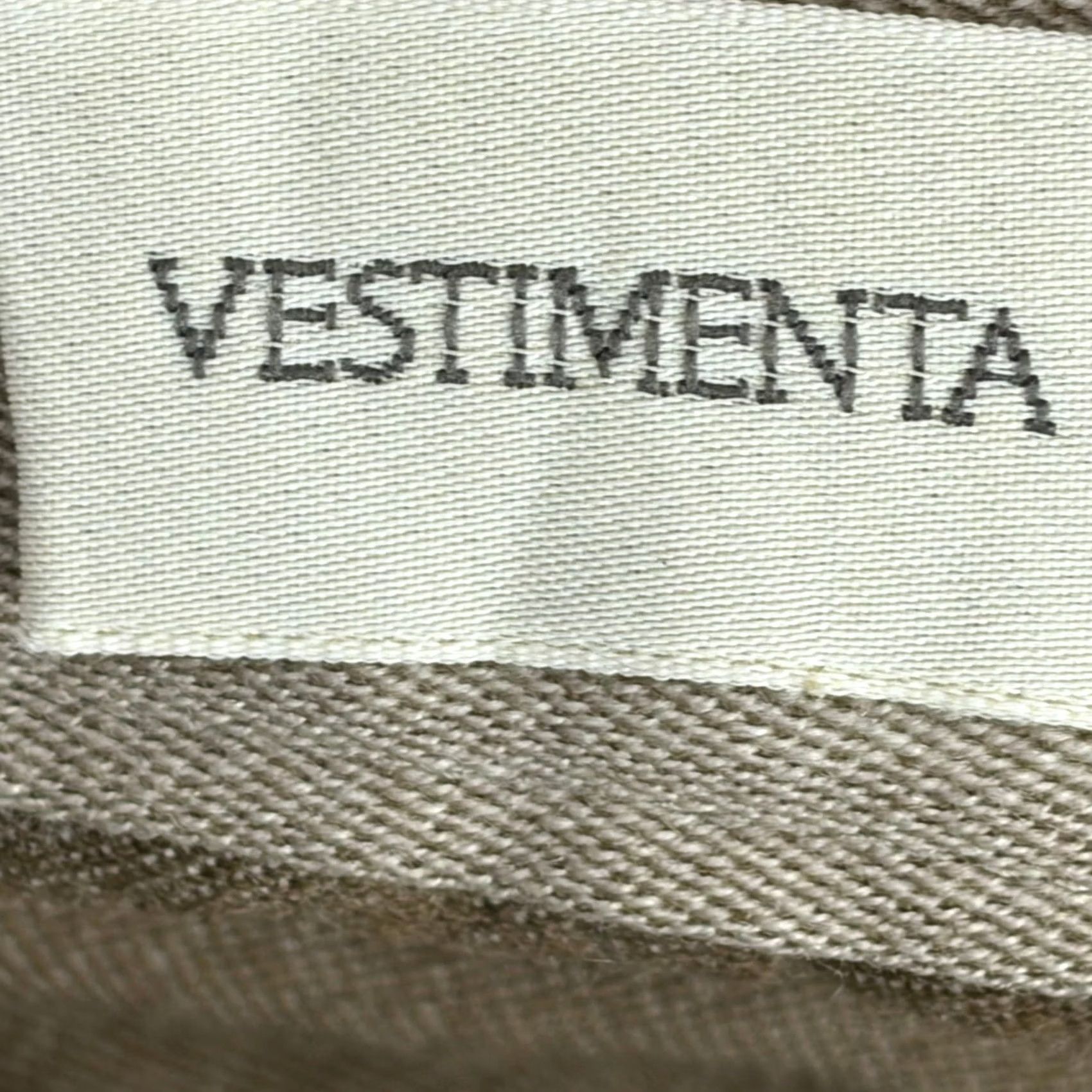 Vintage VINTAGE VESTIMENTA Pants Womens 27 Beige Italy High Waisted Wool Trousers Tapered Leg Size 27" / US 4 / IT 40 - 7 Thumbnail
