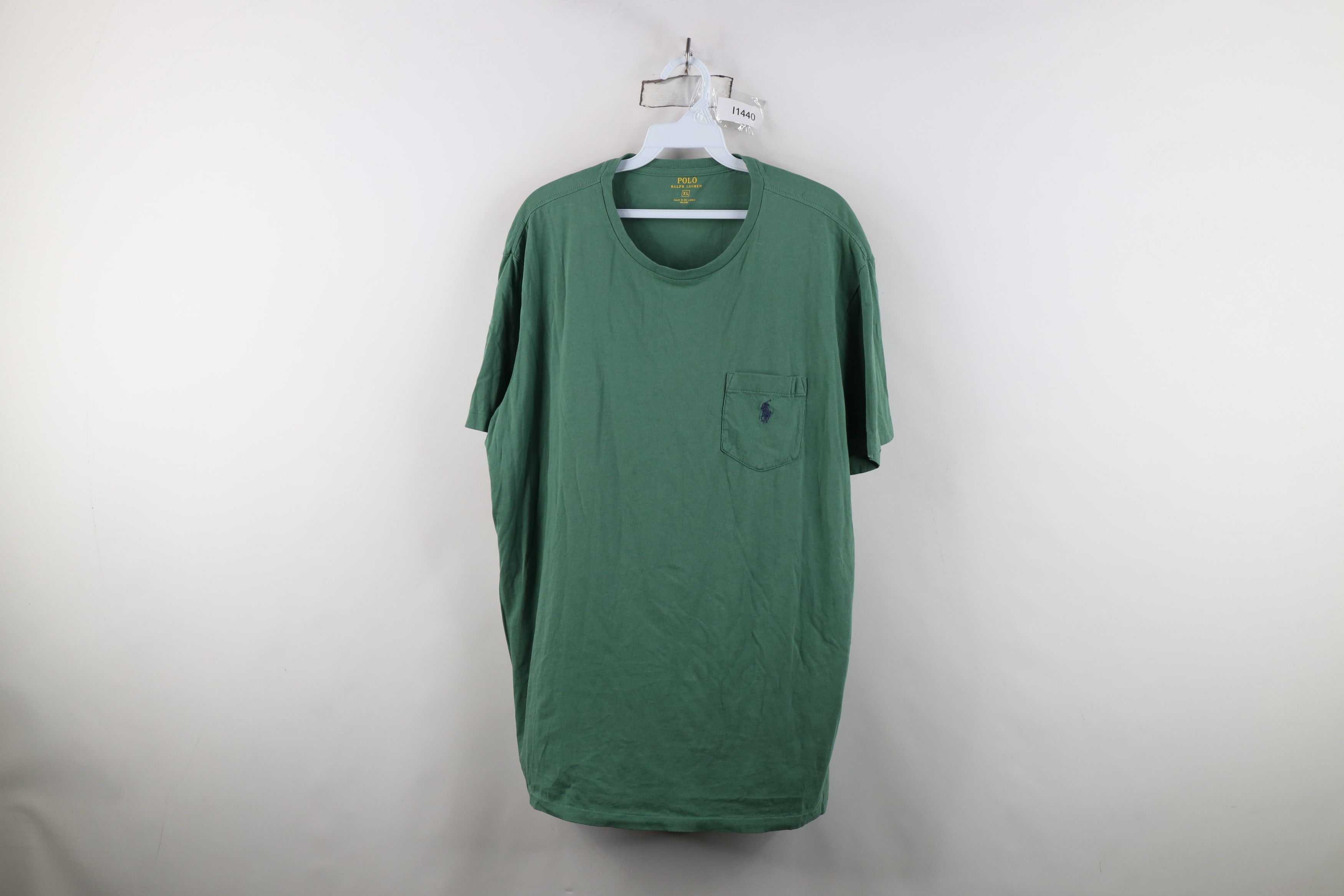 Ralph Lauren Vintage Y2K Ralph Lauren Short Sleeve Pocket T-Shirt Size US XL / EU 56 / 4 - 1 Thumbnail
