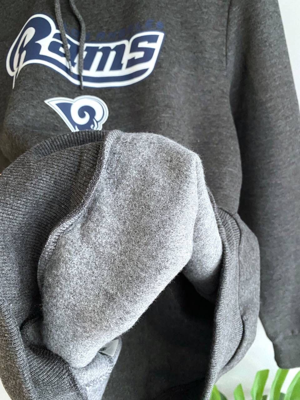 New Era New Era NFL Los Angeles Rams Team Gray Hoodie, Size S Size US S / EU 44-46 / 1 - 18 Thumbnail
