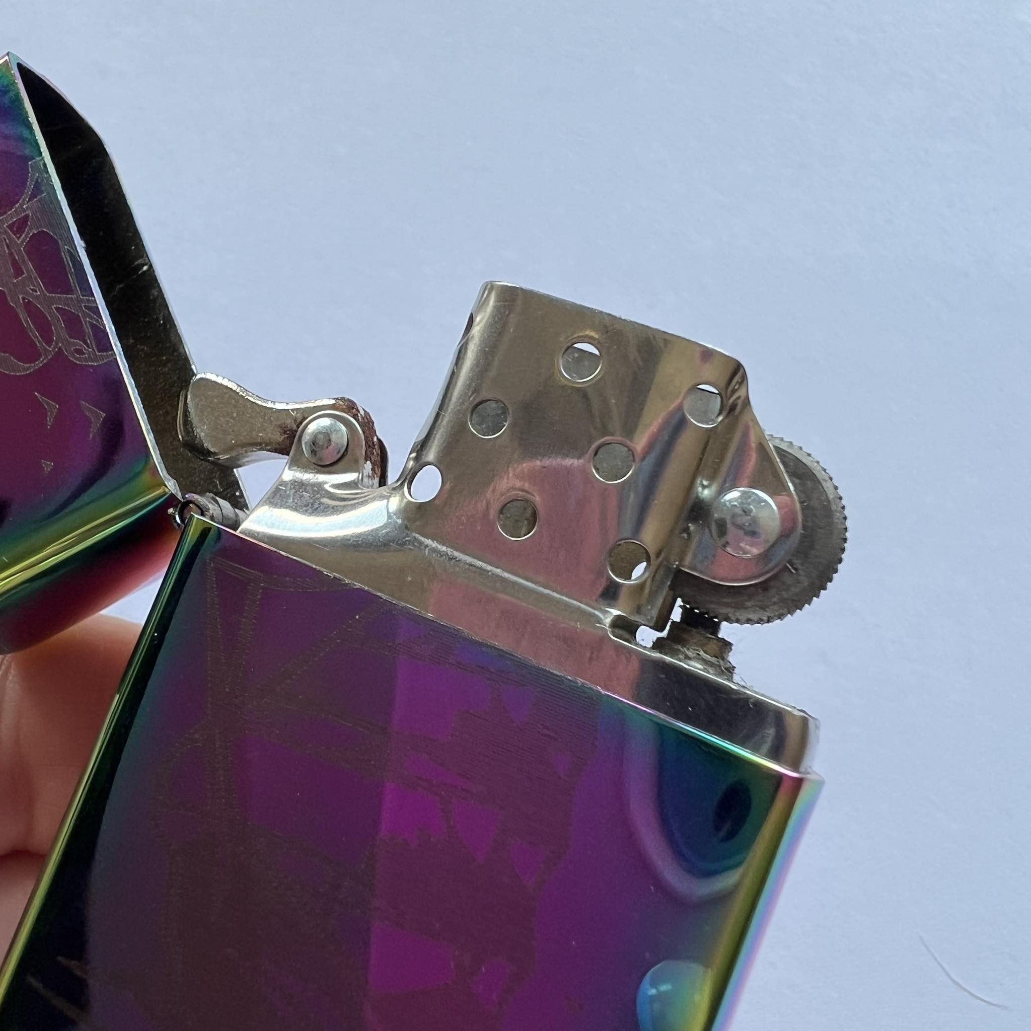 Vintage Zippo Men's Pocket Lighter Ship in Box Made in USA Size ONE SIZE - 2 Thumbnail