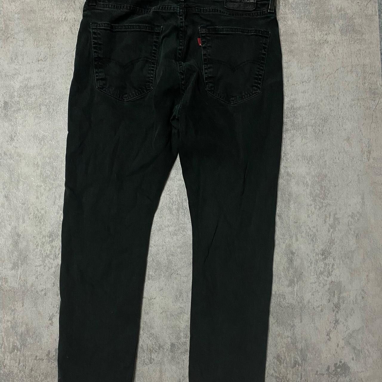 Levi's Levi's black denim slim tapered jeans #Levis #SlimFit Size 36" / US 14 / IT 50 - 6 Thumbnail