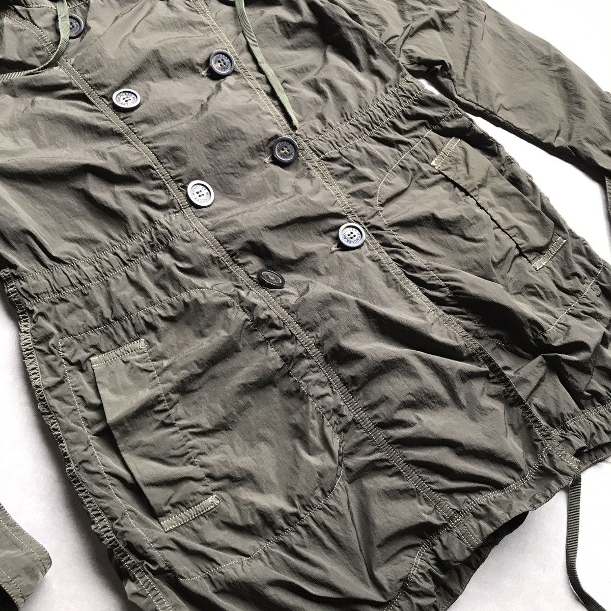 Moncler × Vintage Moncler nylon parachute Parka Size US XXS / EU 40 - 3 Thumbnail