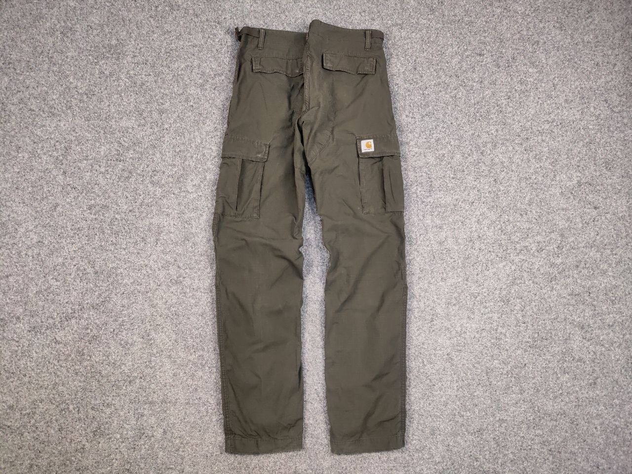 Carhartt Vintage 90's Carhartt aviation Ripstop Green Cargo Pants Size US 31 - 9 Thumbnail