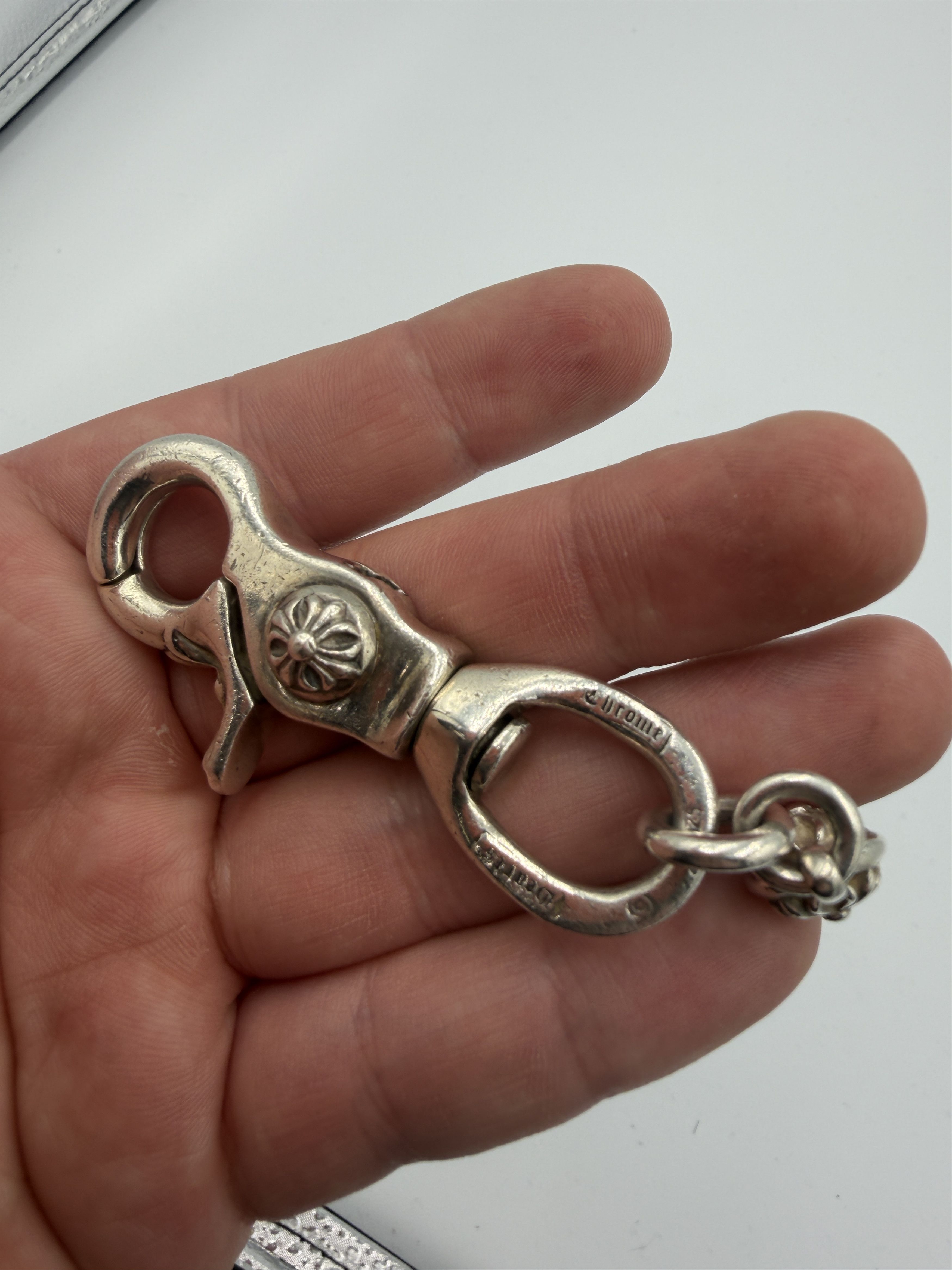 Chrome Hearts Chrome Hearts Silver Cross Ball Wallet Chain Size ONE SIZE - 3 Thumbnail