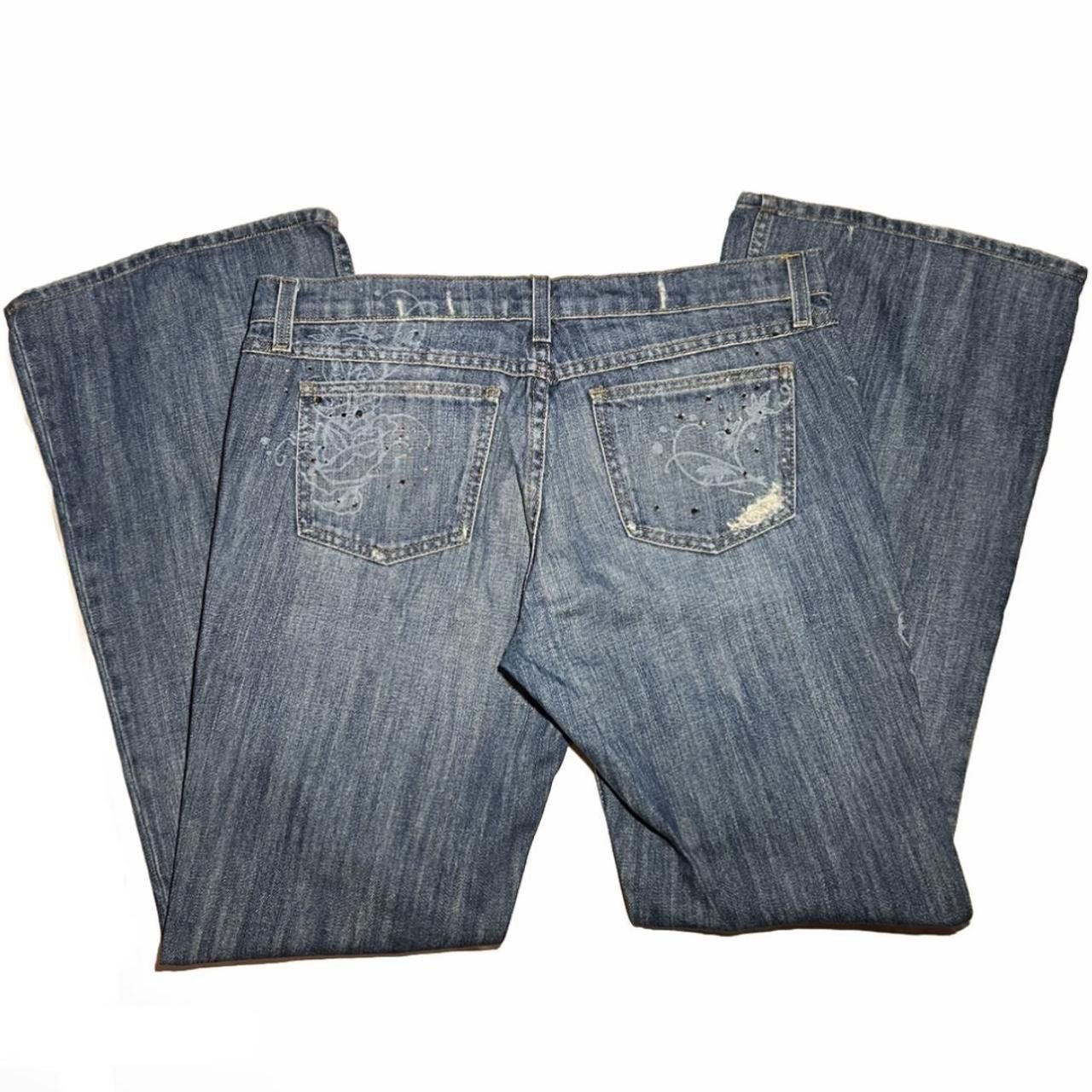 Juicy Couture Jeans Vintage Juicy Couture Jeans Size 30 Distressed Straight Leg Size 30" / US 8 / IT 44 - 4 Thumbnail