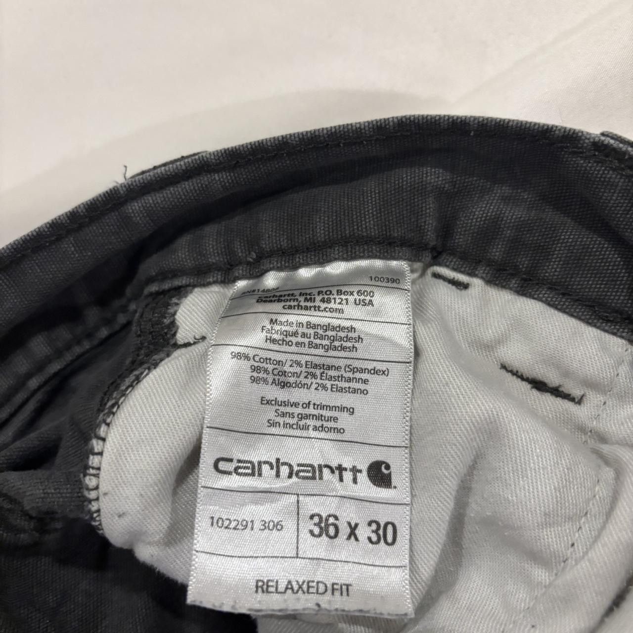 Carhartt Carhartt Black Work Pants Size US 36 / EU 52 - 5 Thumbnail