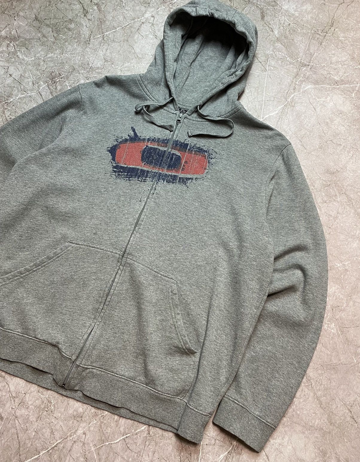 Oakley Vintage Oakley Zip Hoodie Size XL Size US XL / EU 56 / 4 - 2 Thumbnail