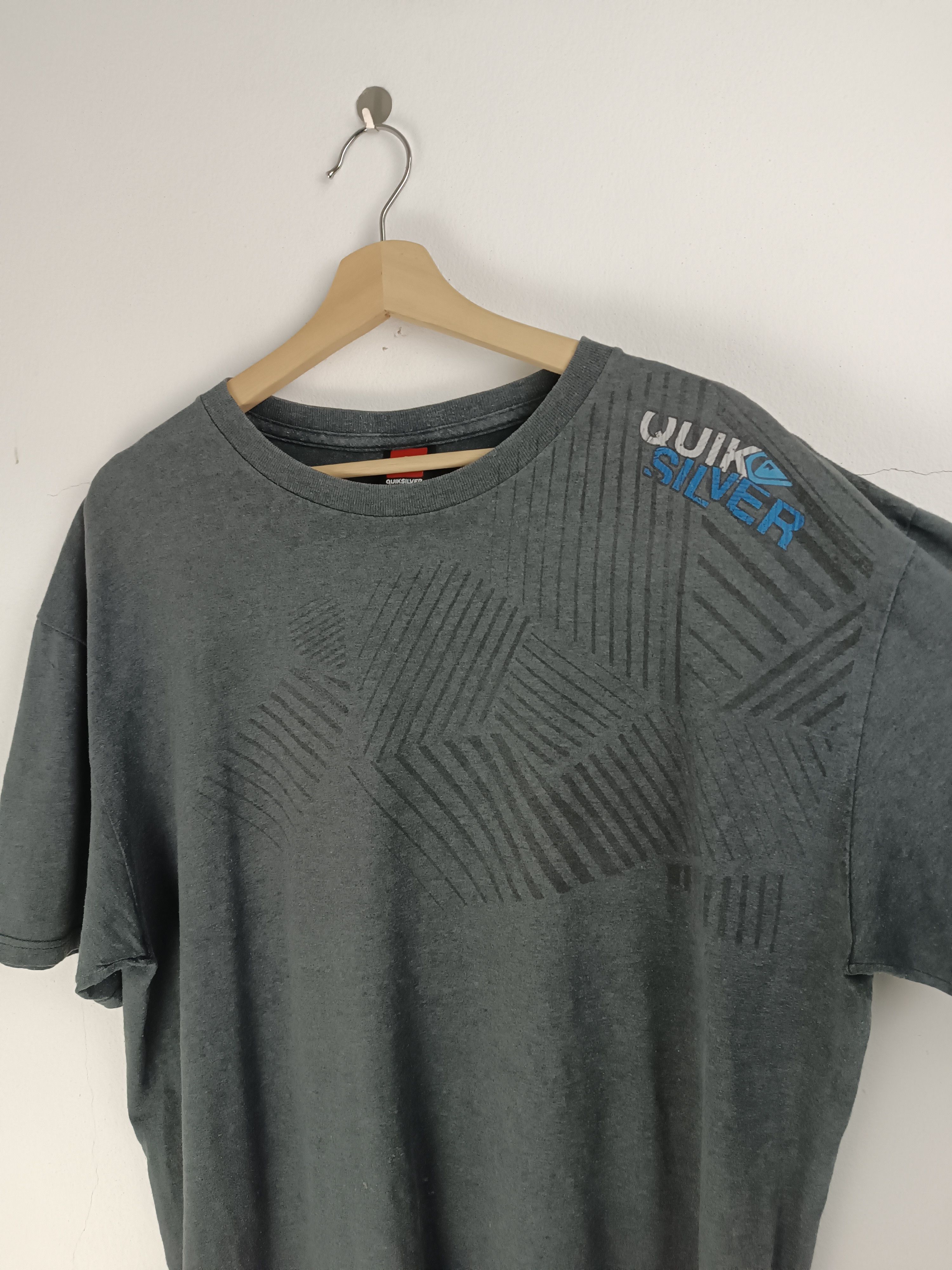 Quiksilver VINTAGE Y2K QUIKSILVER BACKHIT TEE O'NEILL RVCA SURF SKI Size US XL / EU 56 / 4 - 10 Thumbnail