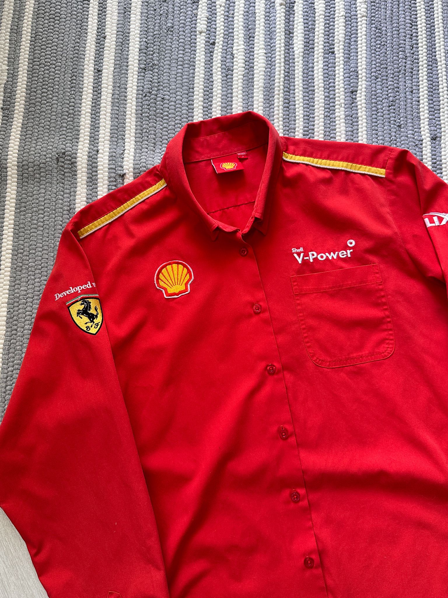 Ferrari Vintage Ferrari Formula Uno Racing Shirt Size L / US 10 / IT 46 - 2 Thumbnail
