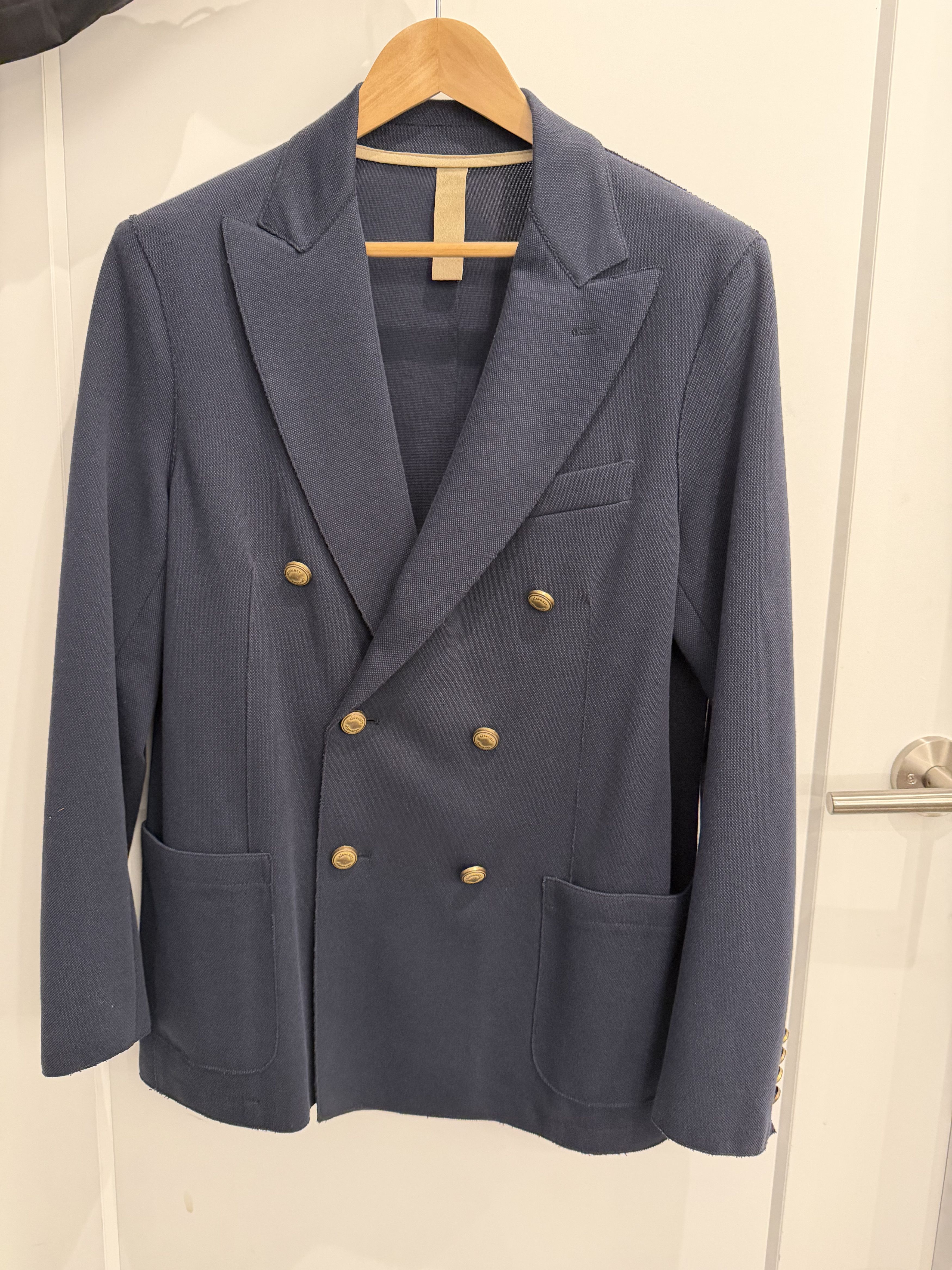 Eleventy Eleventy Double Breasted Blazer Size 48R - 1 Thumbnail