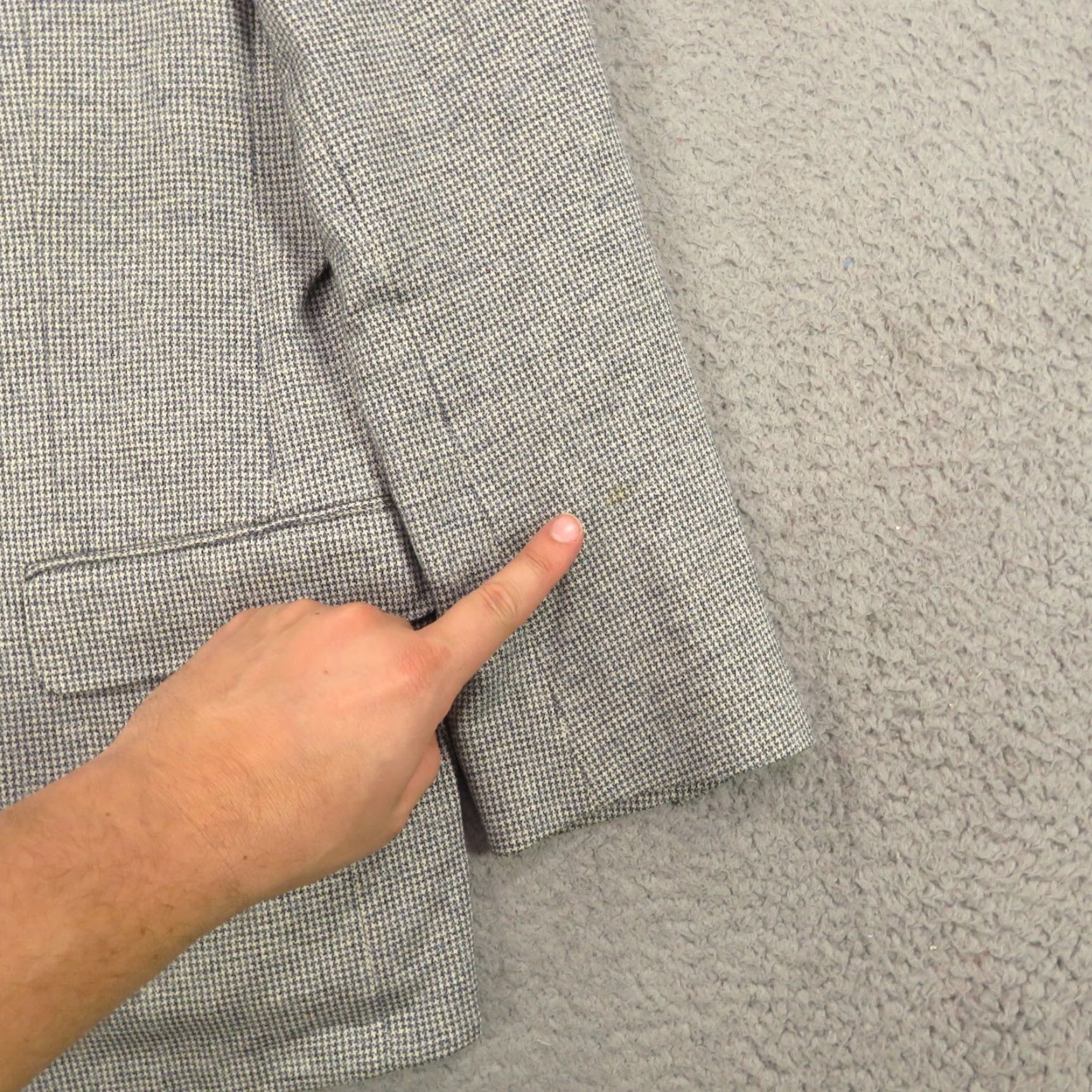 Brooks Brothers Brooks Brothers 1818 Blazer Sport Coat 42R Gray Jersey Linen Cotton Notch Lapel Double-Vented 2-Button Jacket Mens Size US XL / EU 56 / 4 - 5 Thumbnail