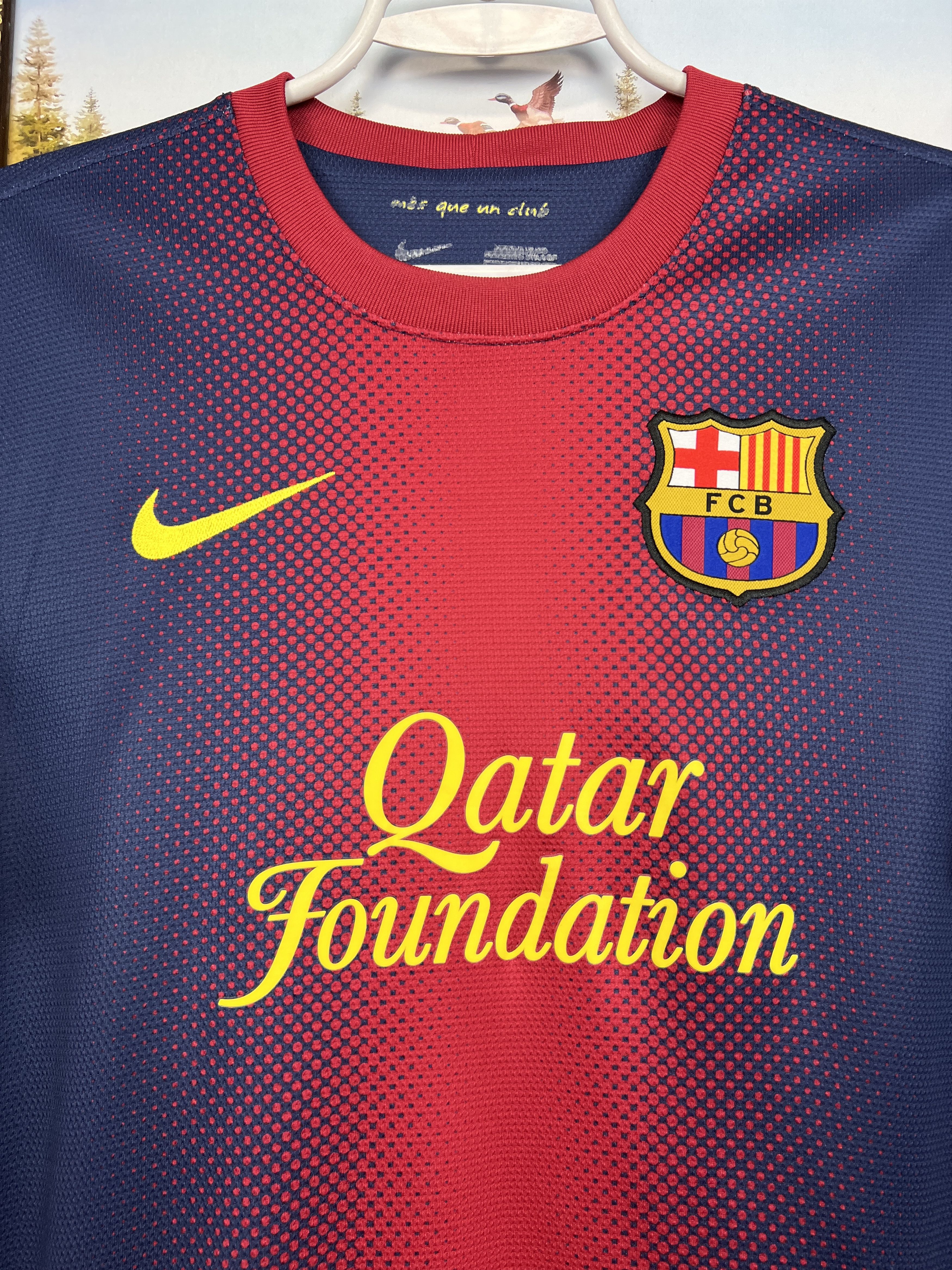 Nike Barcelona football shirt 2012 Soccer #10 Messi Tee Hype Size US S / EU 44-46 / 1 - 5 Thumbnail