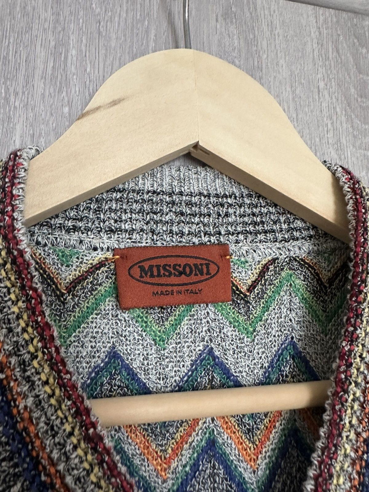 Missoni Missoni Vintage Sweater For Men Perfect LARGE Size US M / EU 48-50 / 2 - 4 Thumbnail