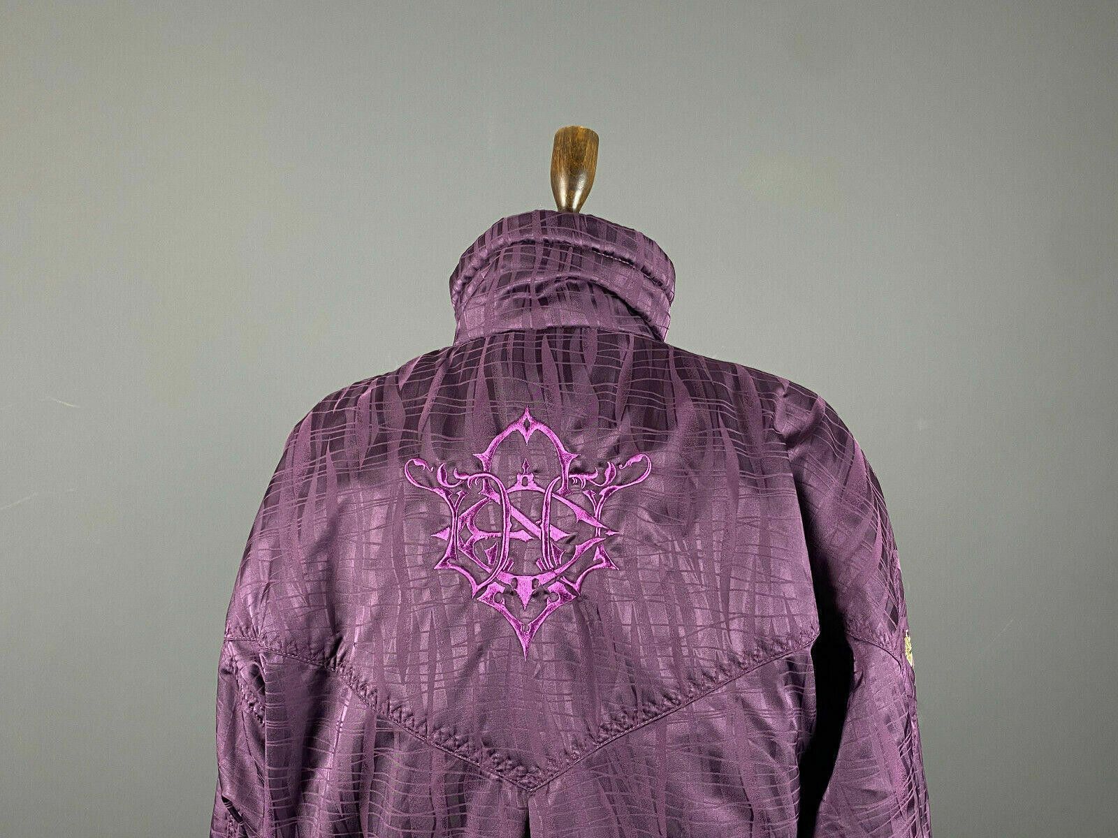 Descente Ladies Descente Purple Vintage Ski Jacket Size F38 USA8 Size M / US 6-8 / IT 42-44 - 7 Thumbnail