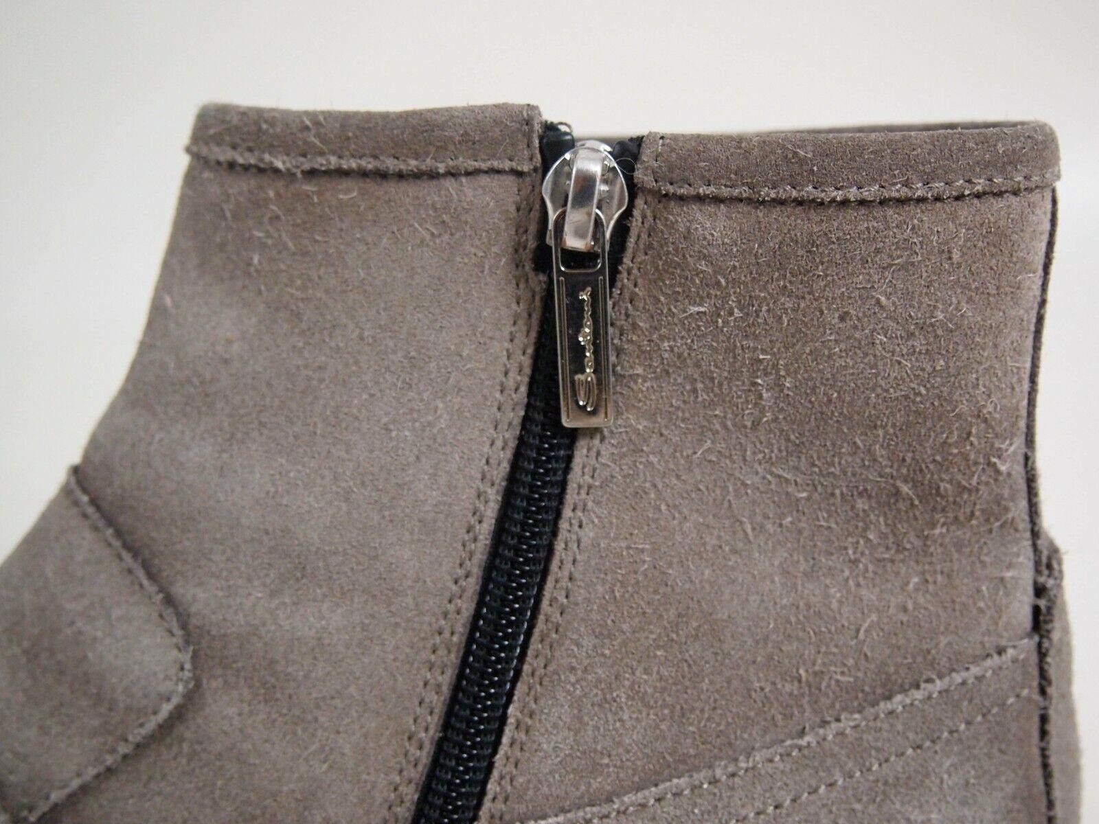 Santoni Santoni Double Monk Boots Gray Suede Mens US 8.5 EU 41.5 Size US 8.5 / EU 41-42 - 5 Thumbnail