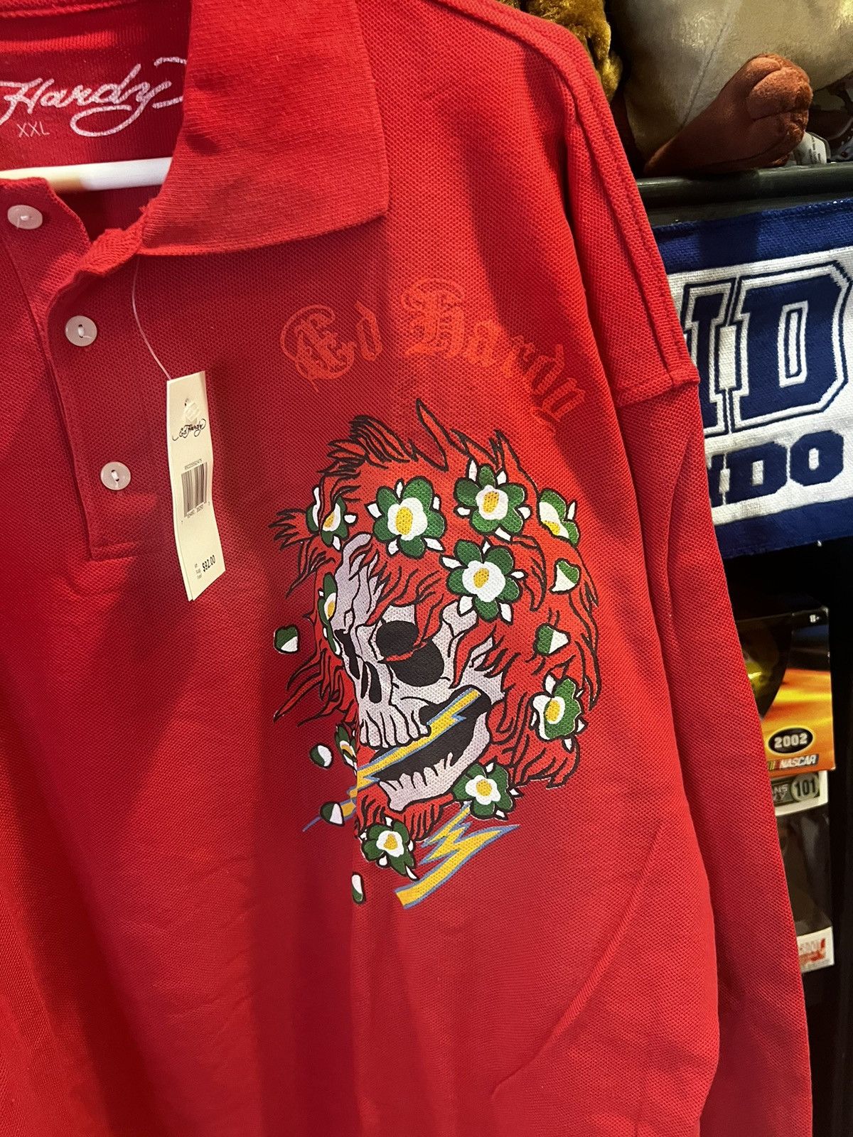 Ed Hardy New with Tags Ed Hardy Red Long-Sleeve Size US XXL / EU 58 / 5 - 2 Thumbnail