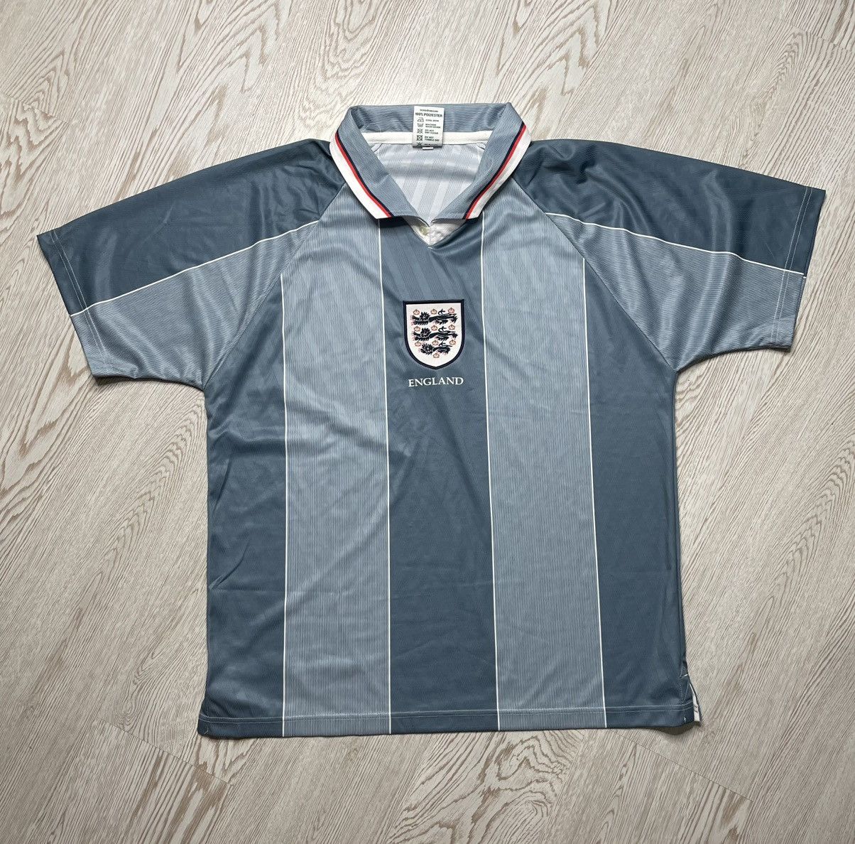 Vintage Score Draw Retro England National Football Team jersey Size US XL / EU 56 / 4 - 1 Thumbnail