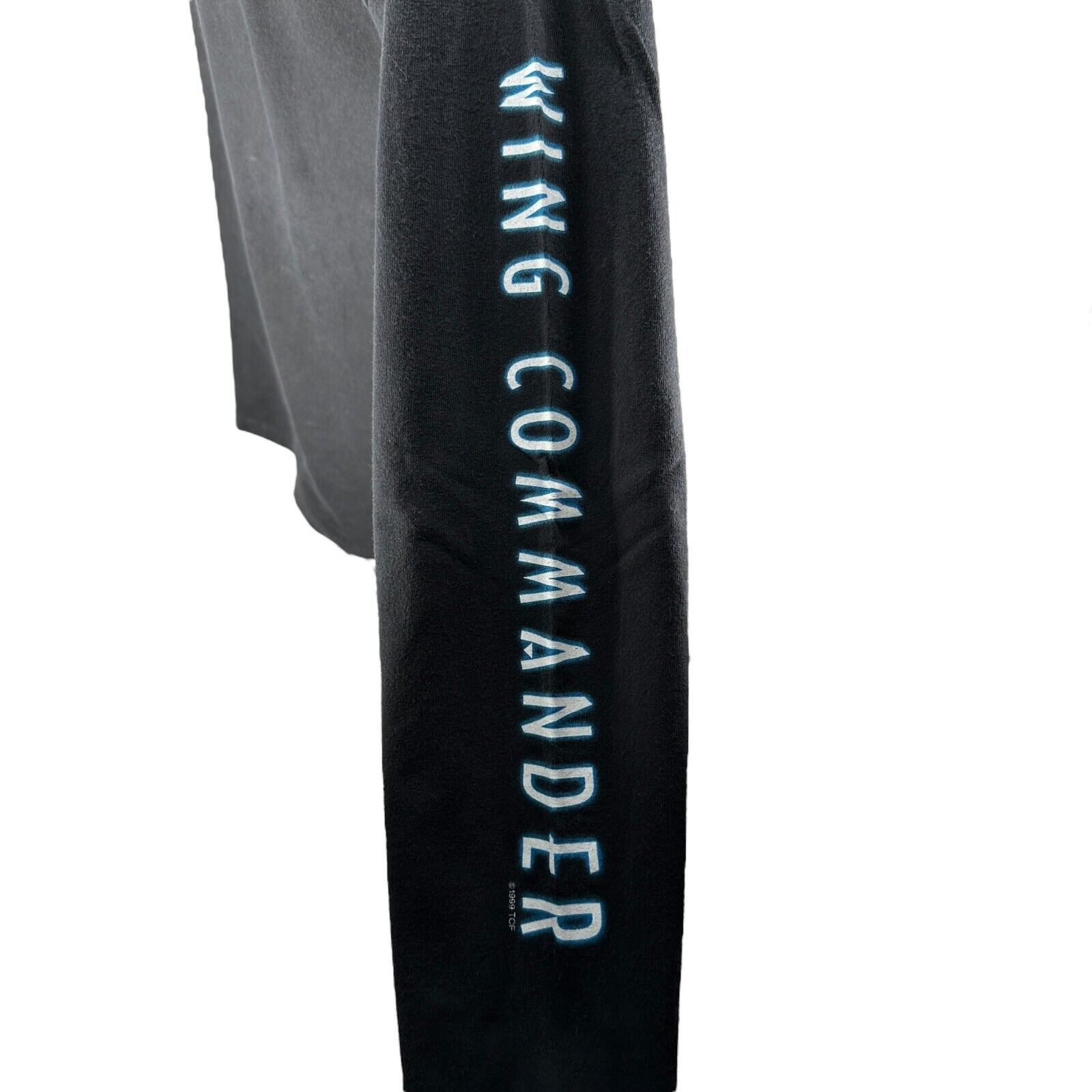 AAA Vintage Wing Commander Promo T-Shirt Large Black Long Sleeve Size US L / EU 52-54 / 3 - 4 Thumbnail