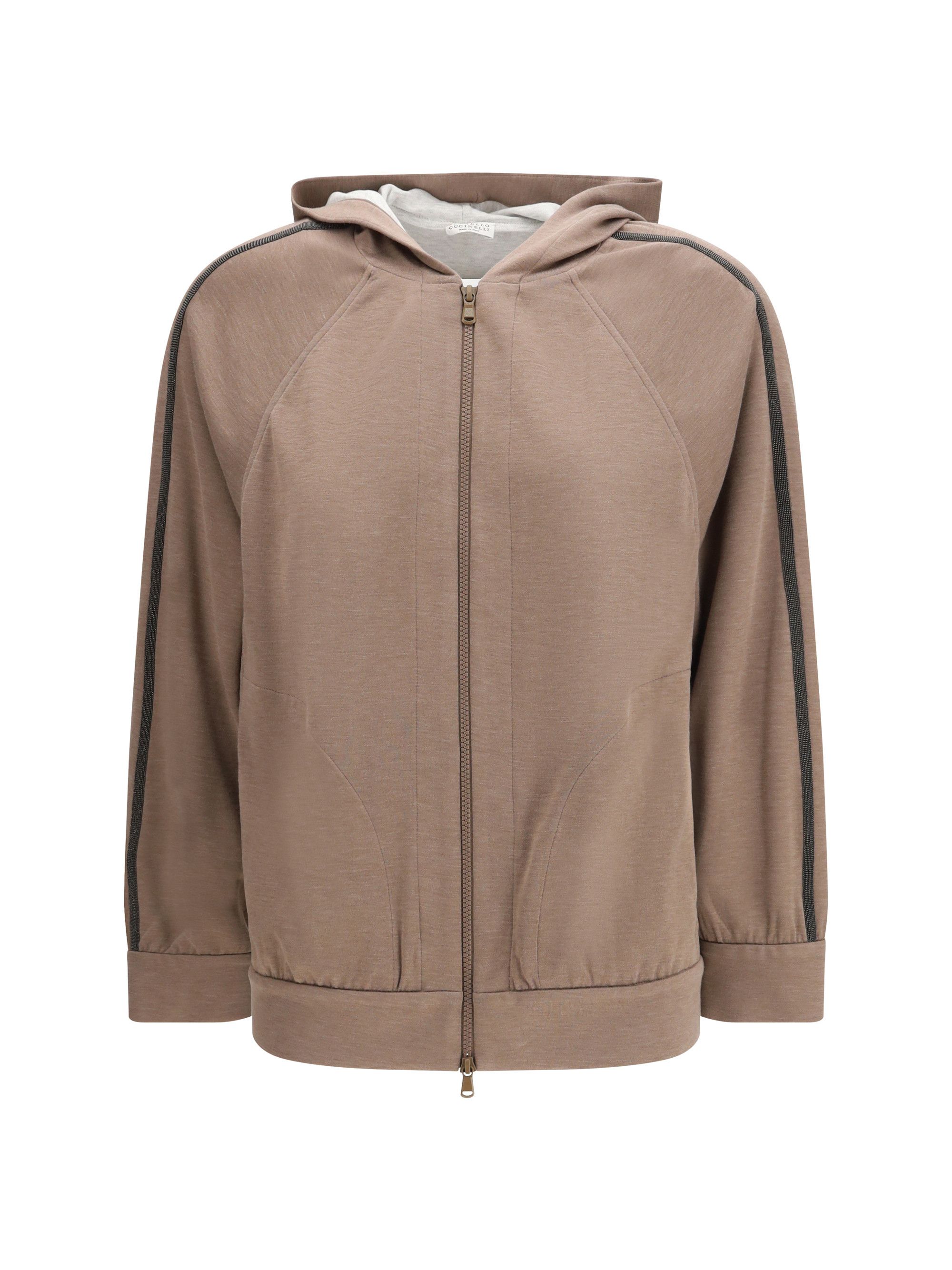 Brunello Cucinelli Cotton hooded Sweatshirt Size XXL / US 16-18 / IT 52-54 - 1 Thumbnail