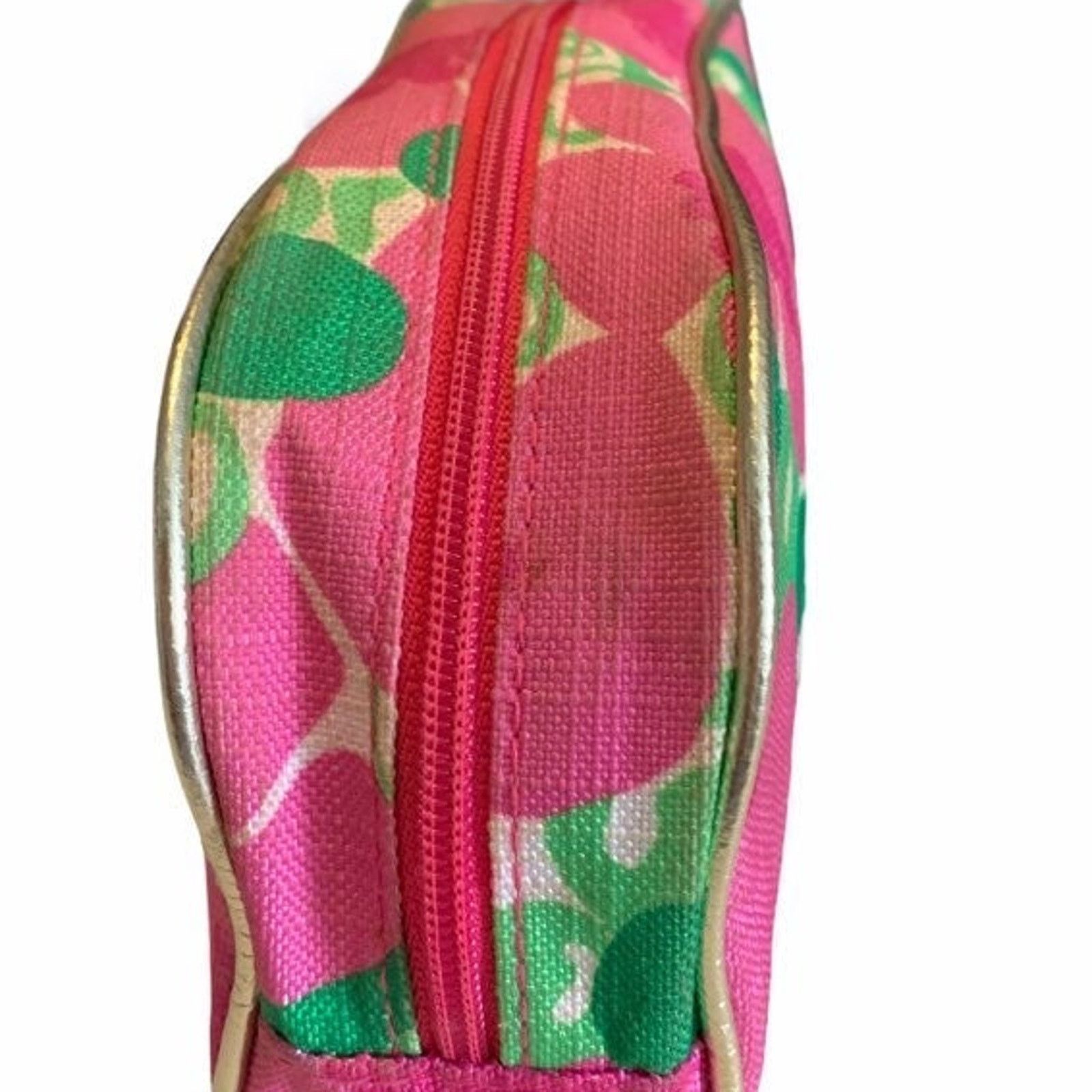 Lilly Pulitzer Lilly Pulitzer for Estee Lauder Women's Make Up Bag Pink Size ONE SIZE - 2 Thumbnail