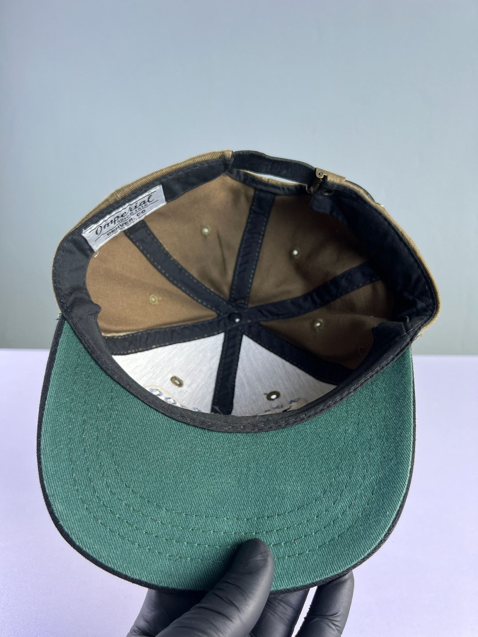 Japanese Brand × Vintage Vintage Buckaroo Brand Leather Strap Cap Size ONE SIZE - 7 Thumbnail
