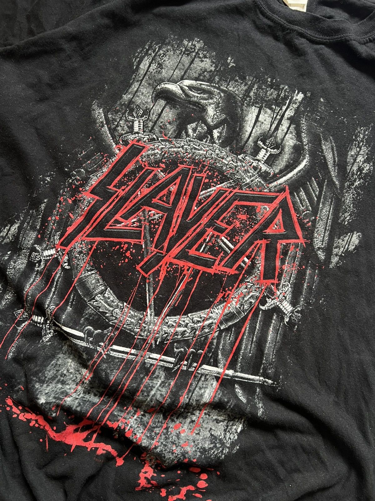 Slayer Very Rare Vintage T-Shirt From Slayer Black Eagle Size L Y2K Size US L / EU 52-54 / 3 - 7 Thumbnail
