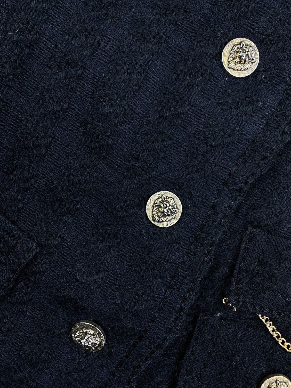 Vintage Vintage Francois Paris Flap Pocket Knit Blazer Style Jacket Size M / US 6-8 / IT 42-44 - 9 Thumbnail