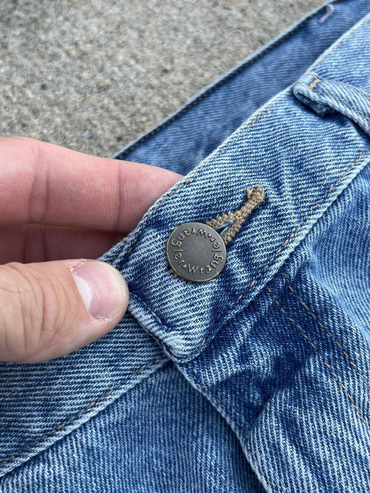 Vintage × Wrangler NEW Vintage Y2K Wrangler Jeans Relaxed Fit Size 38 Size US 38 / EU 54 - 7 Thumbnail