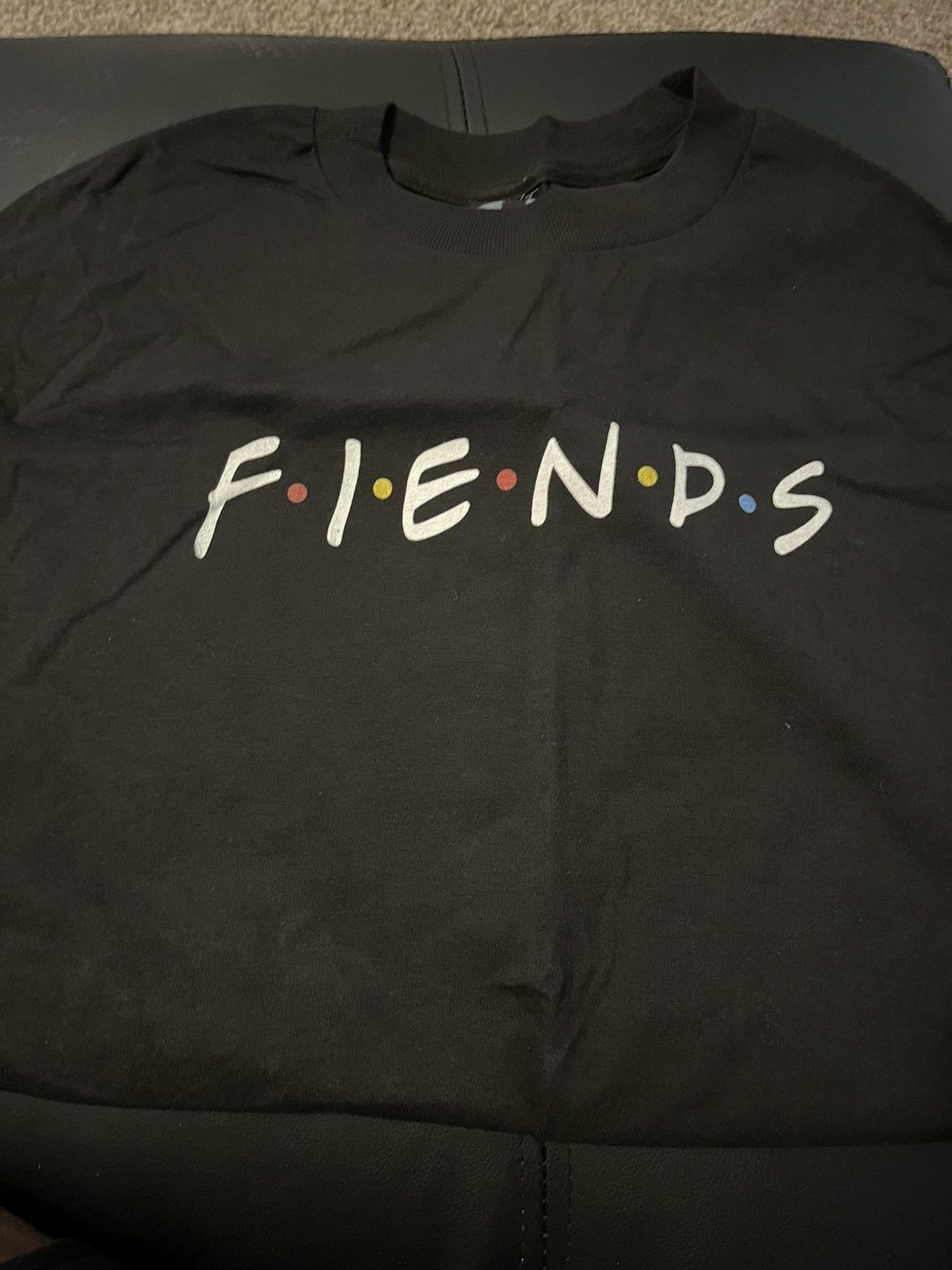 image of Bbi "fiends" Tee in Black, Men's (Size 2XL)