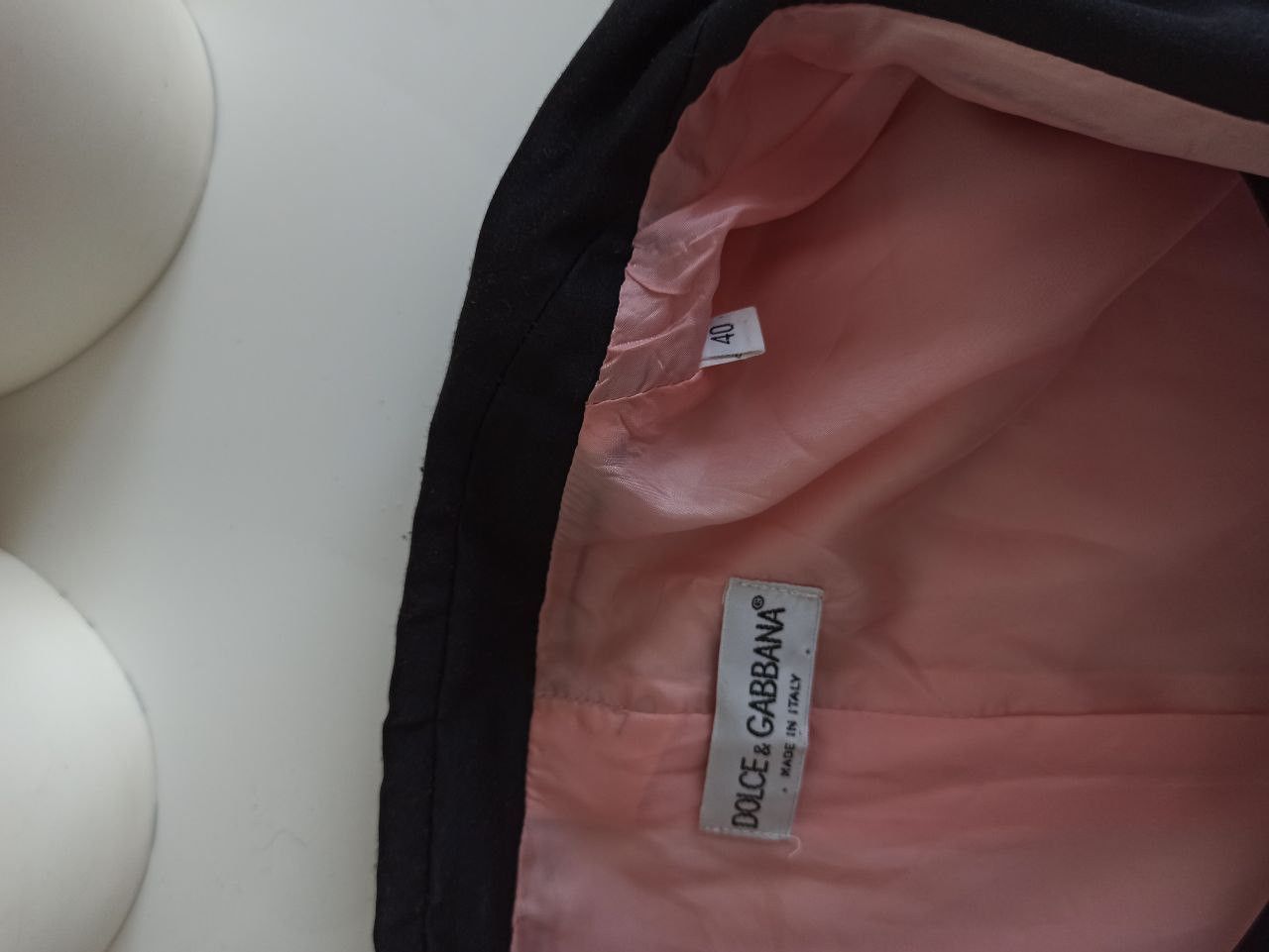 Dolce & Gabbana Dolce Gabbana 1992 Runway pink blazer + video Size S / US 4 / IT 40 - 4 Thumbnail