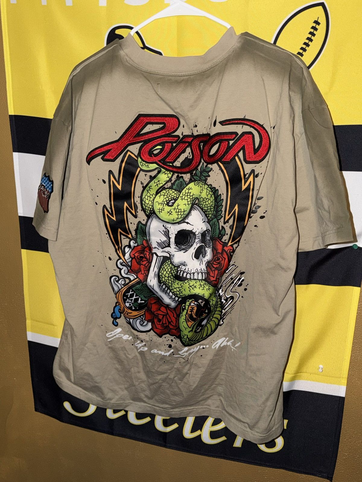 Other Poison Band T Shirt 2024 Stitched Embroidered Tee Mens Large Size US L / EU 52-54 / 3 - 2 Thumbnail