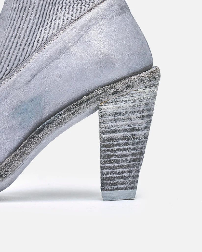 Guidi o1s1v1r1oon0825 Mn06e Kangaroo Leather High Heel in Grey Size US 9 / IT 39 - 4 Thumbnail