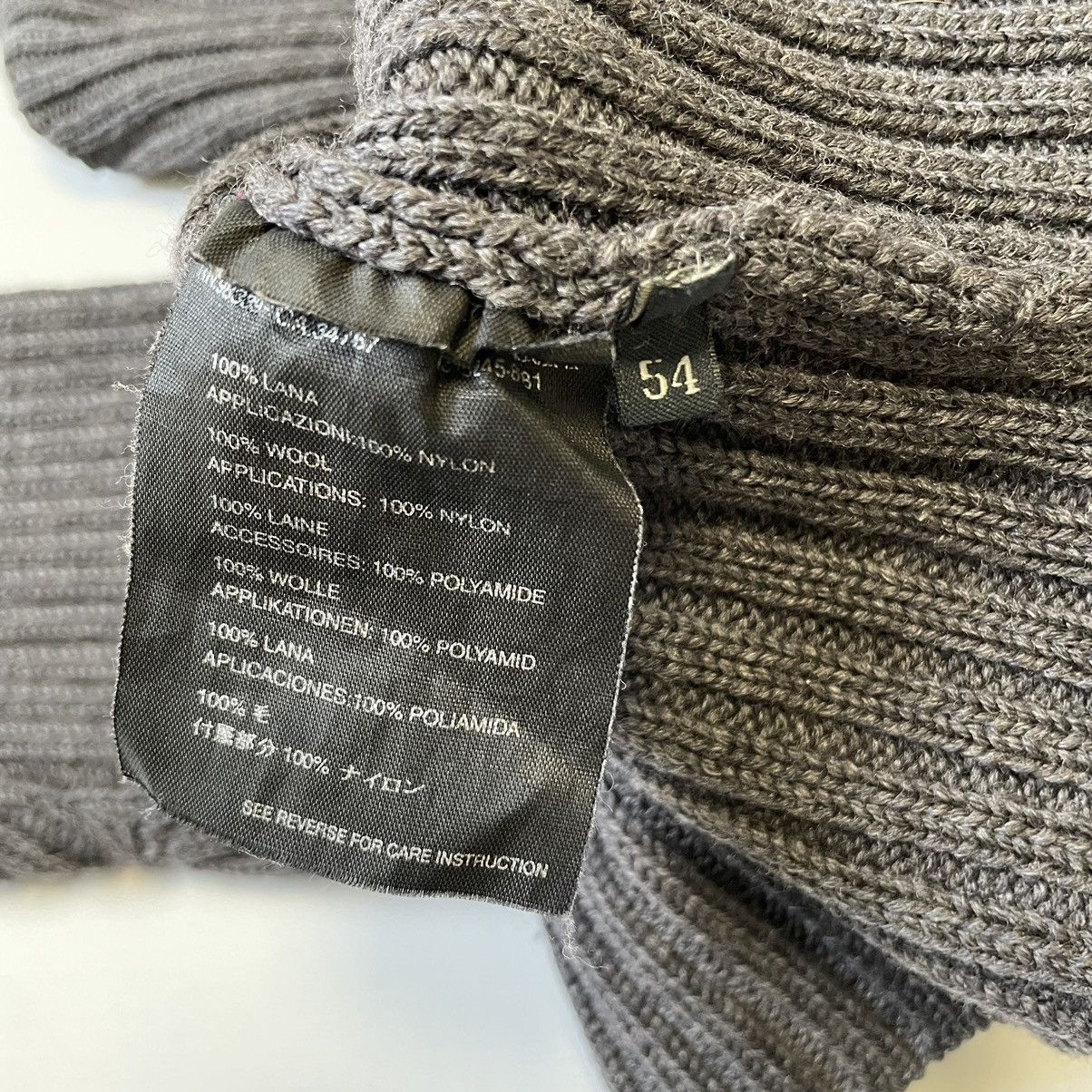 Prada A/W 06 ‘Drivers Knit’ Zip Sweater Size US L / EU 52-54 / 3 - 11 Thumbnail