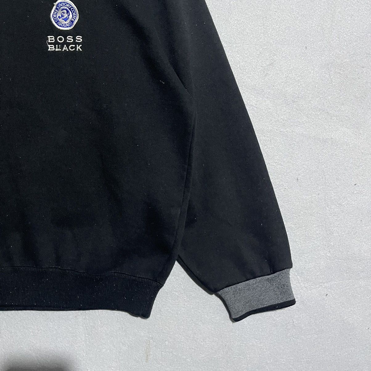 Japanese Brand 1990s–2000s Suntory Original Design V-Neck Sweatshirt Size US M / EU 48-50 / 2 - 4 Thumbnail
