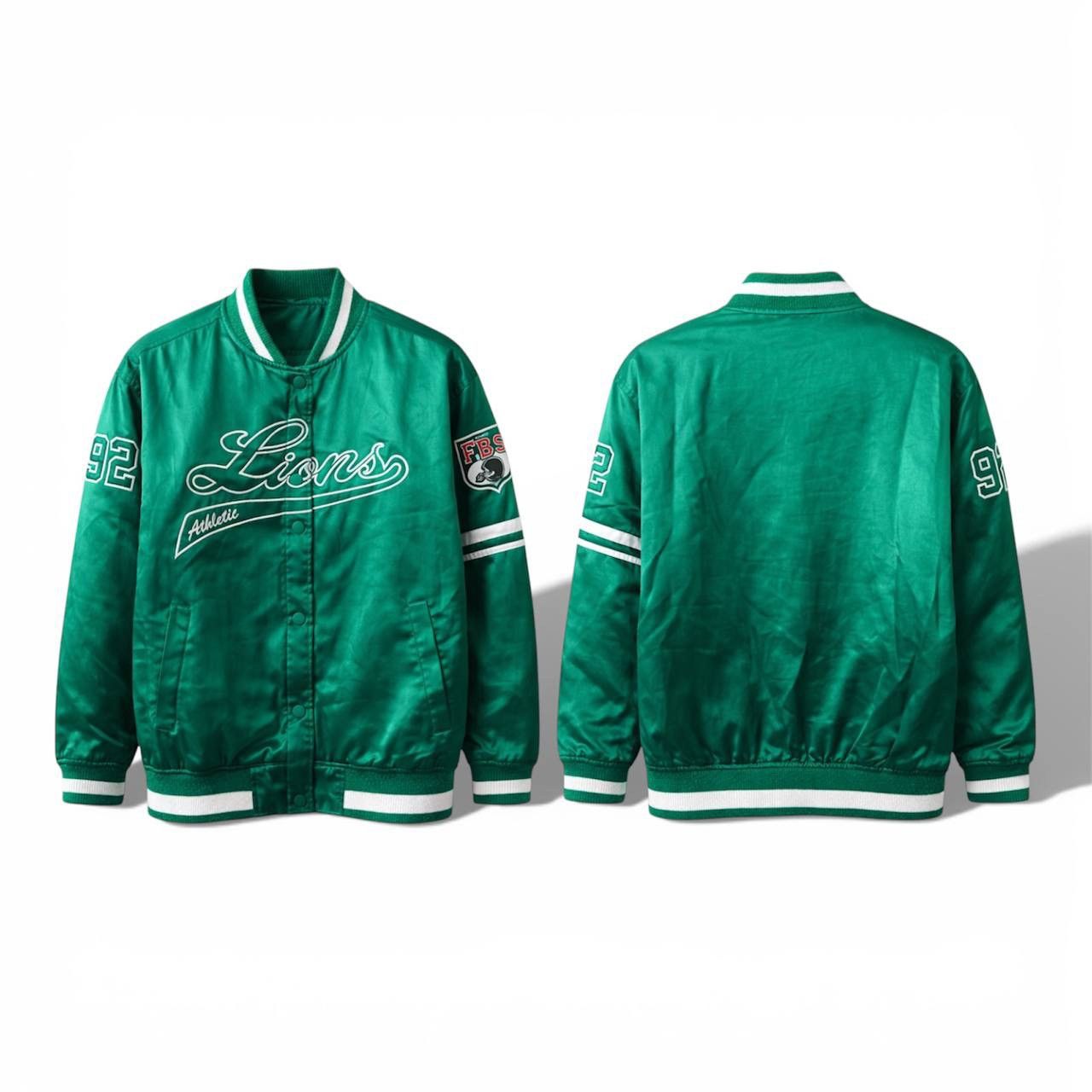 NFL DETROIT LIONS ATHLETIC NFL FBS UNISEX BOMBER JACKET SIZE S Size US S / EU 44-46 / 1 - 3 Thumbnail